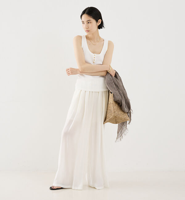 The Store by C' 「【COCUCA】ワイドギャザーパンツ」|その他|