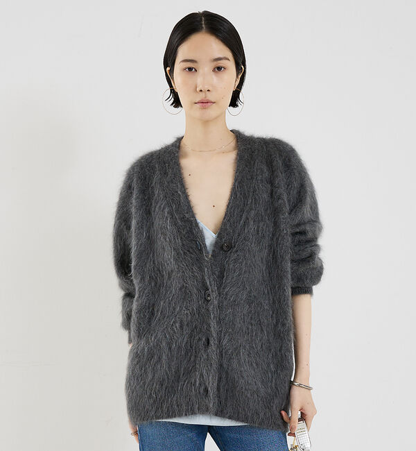 The Store by C' 「【COCUCA】カシミヤファーカーディガン」|カーディガン|