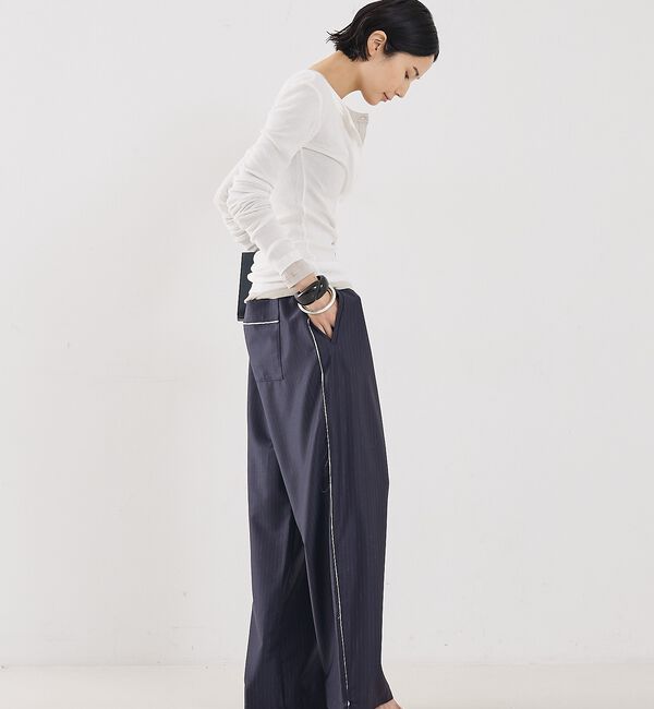 The Store by C' 「【COCUCA】ヘンリーリブプルオーバー」|Tシャツ・カットソー|