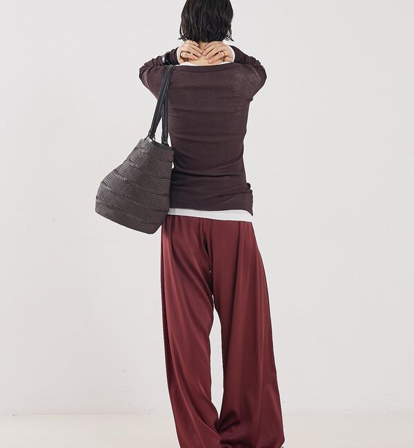 The Store by C' 「【COCUCA】ヘンリーリブプルオーバー」|Tシャツ・カットソー|