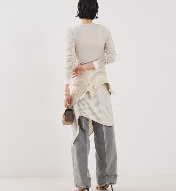 The Store by C' 「【COCUCA】ヘンリーリブプルオーバー」|Tシャツ・カットソー|