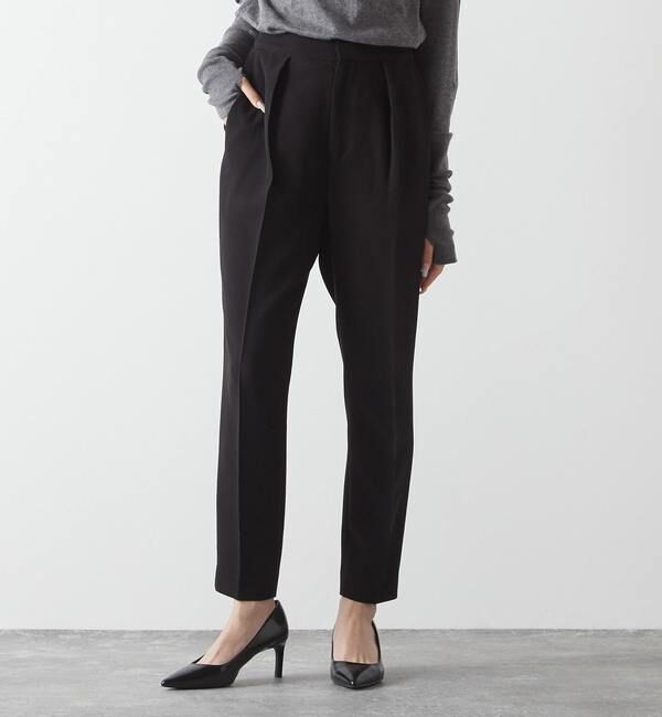 Liesse「タックパンツ」|その他|ブラック