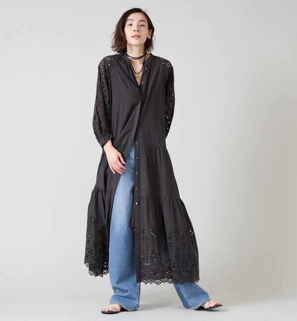 Liesse「インド刺繍ワンピース」|ワンピース|