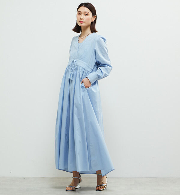 Soffitto「スカラデザインマキシワンピース」|ワンピース|