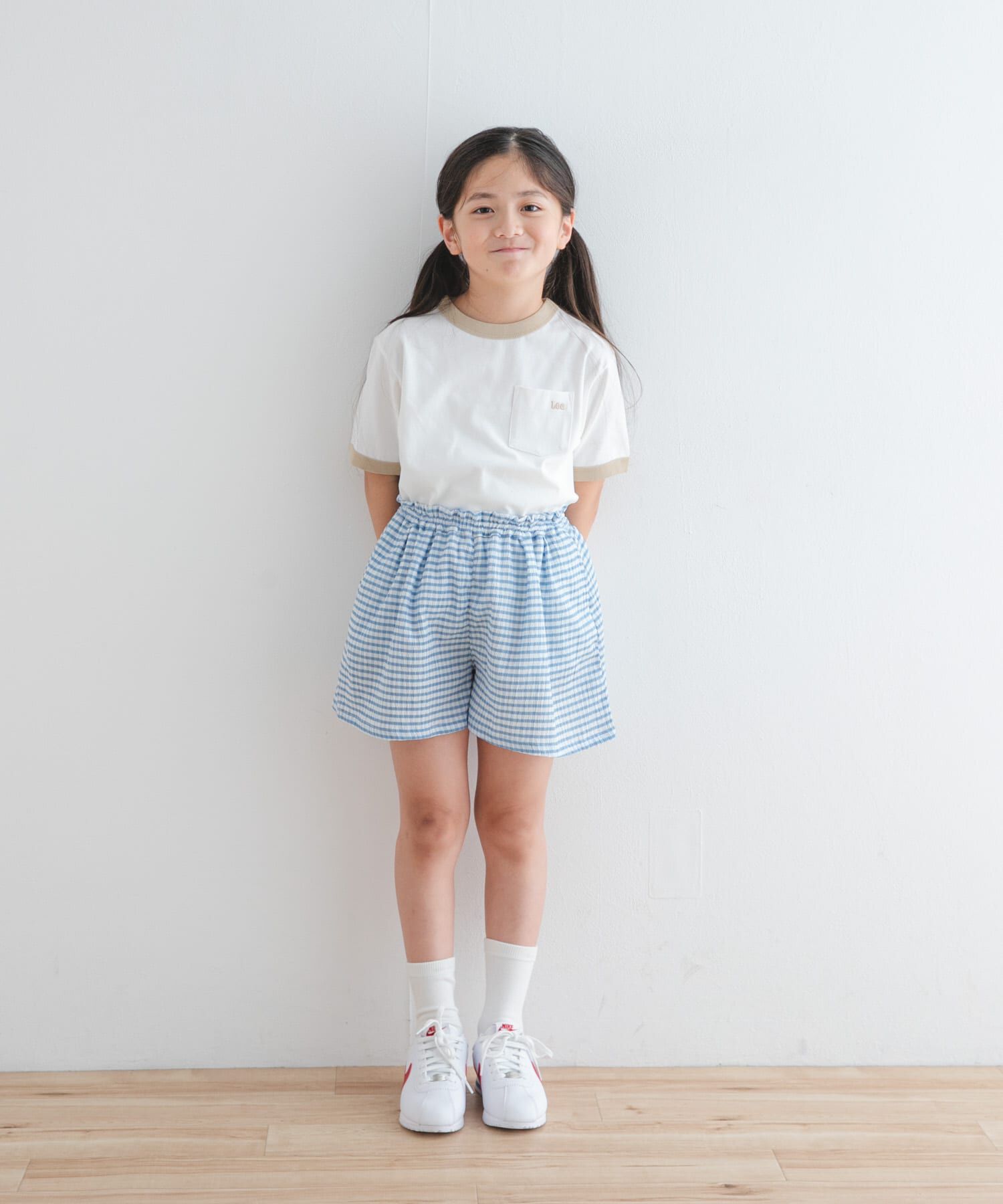 URBAN RESEARCH DOORS「チェックフレアキュロット(KIDS)」|その他|