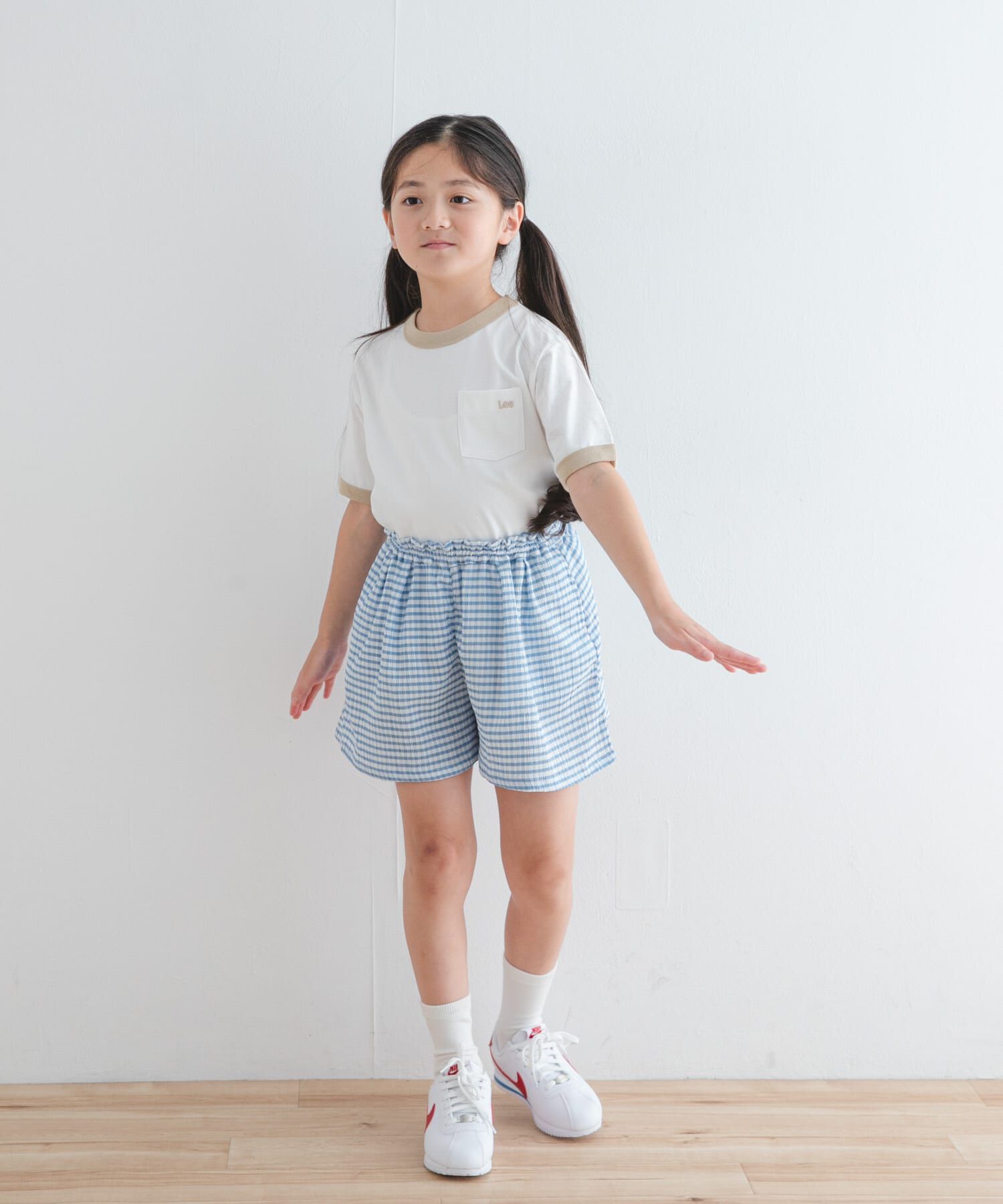 URBAN RESEARCH DOORS「チェックフレアキュロット(KIDS)」|その他|