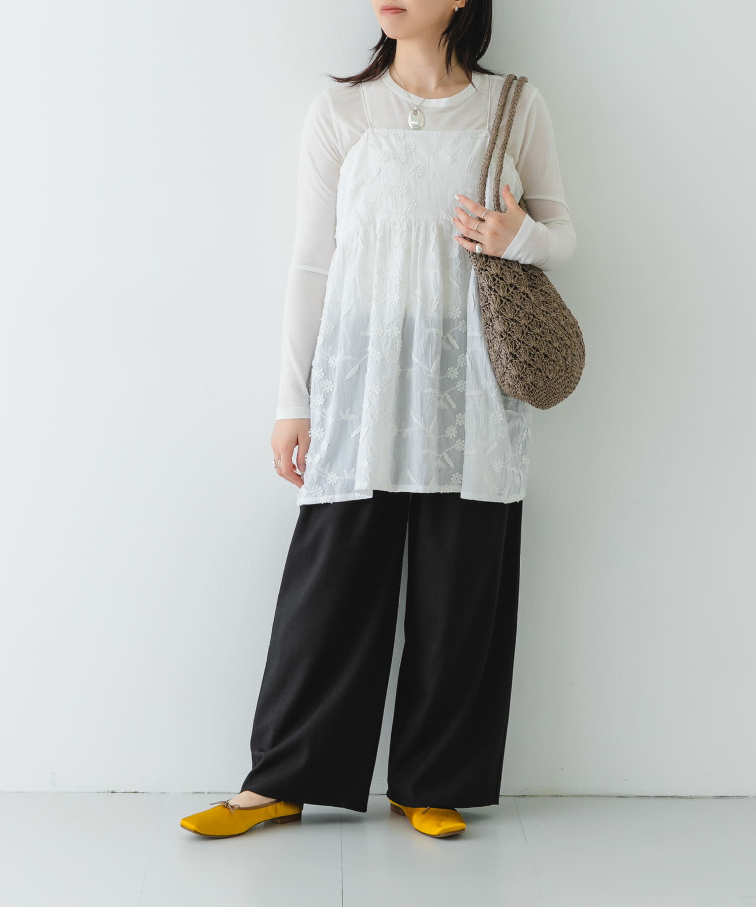 RODE SKO「『MADE IN JAPAN』 サテンスクエアトゥバレエシューズ」|バレエシューズ|