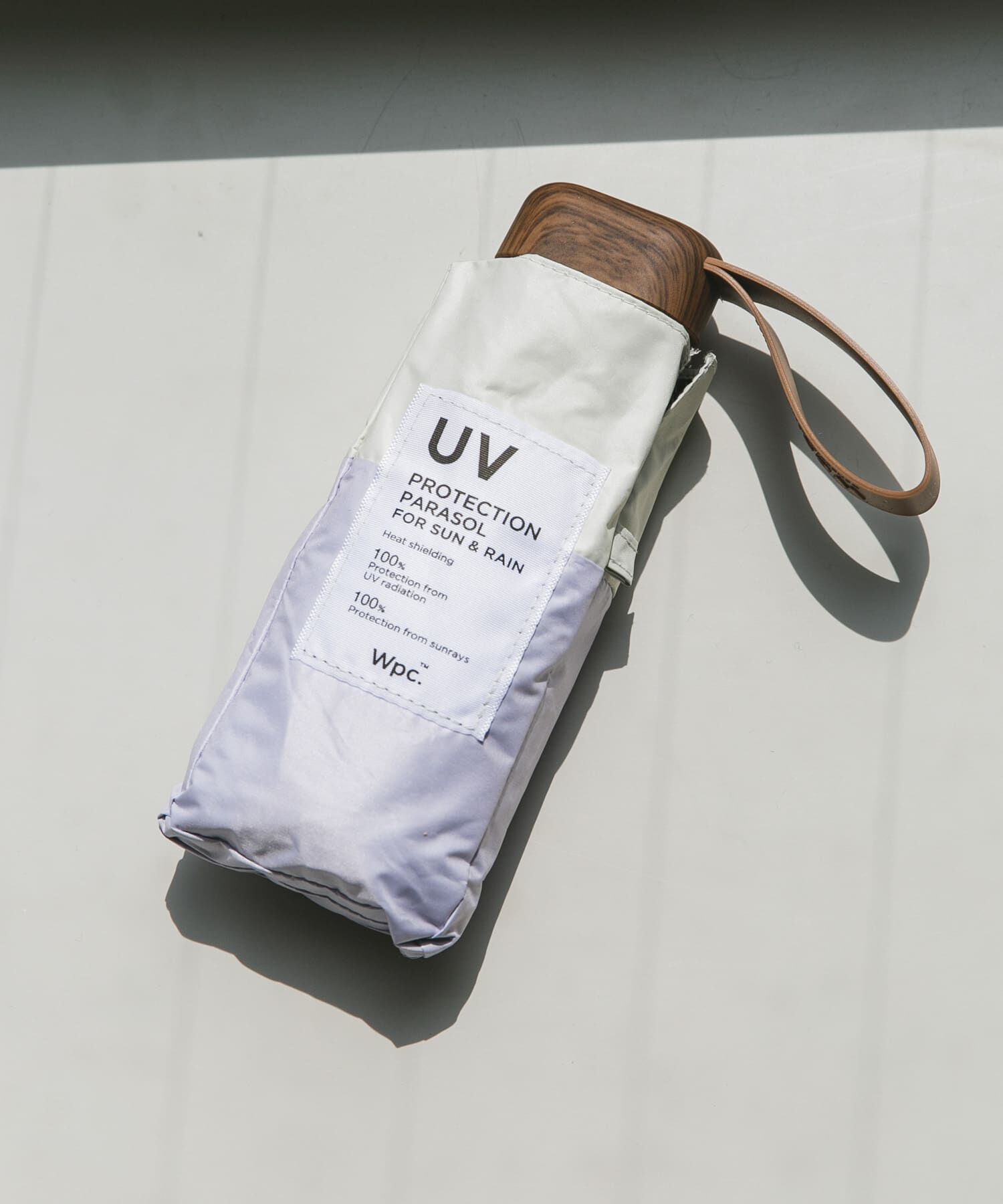 SMELLY「Wpc.　UV100%折り畳み傘」|傘|ラベンダー