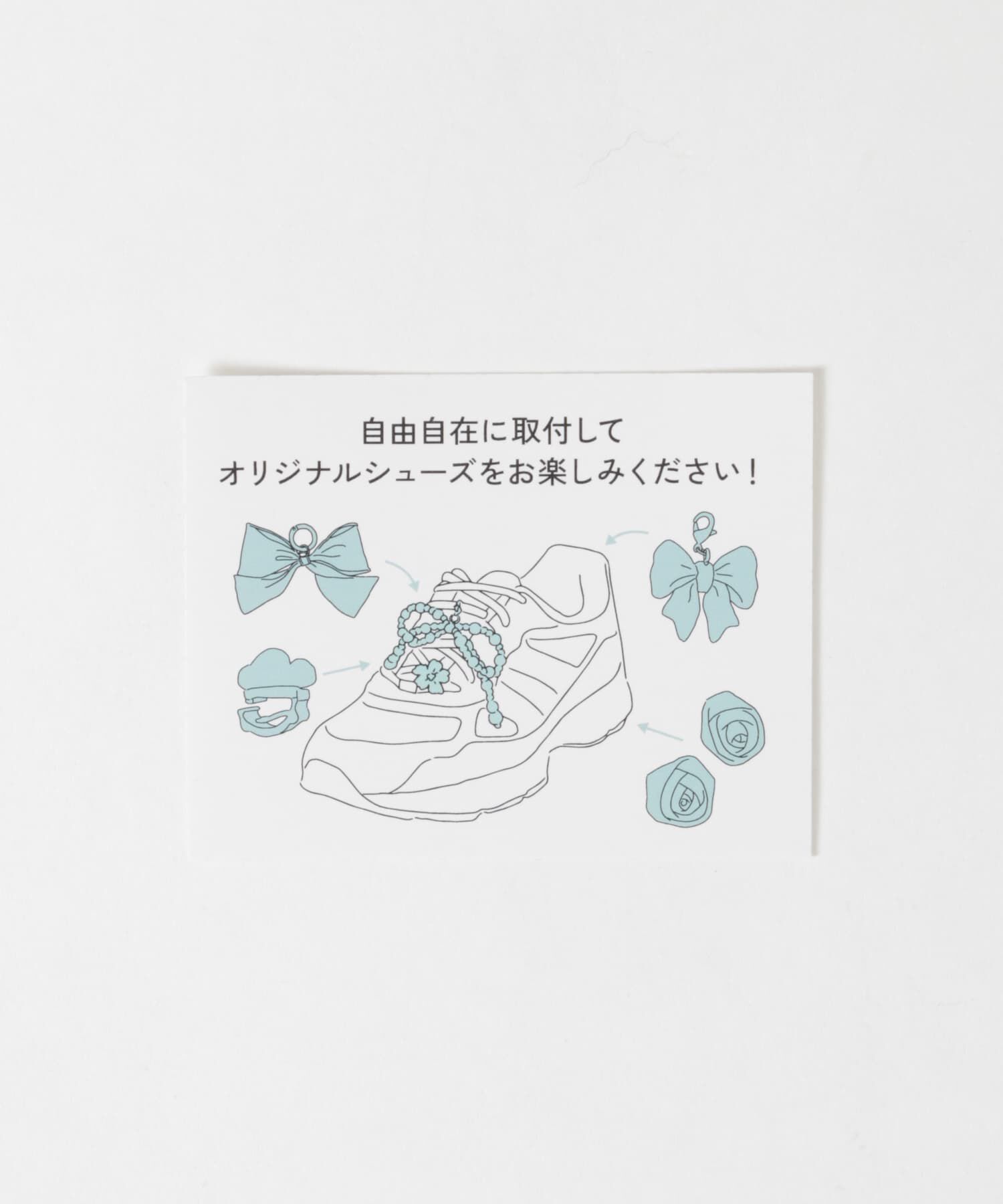 SMELLY「ローズモチーフスニーカーチャーム」|シューケア|