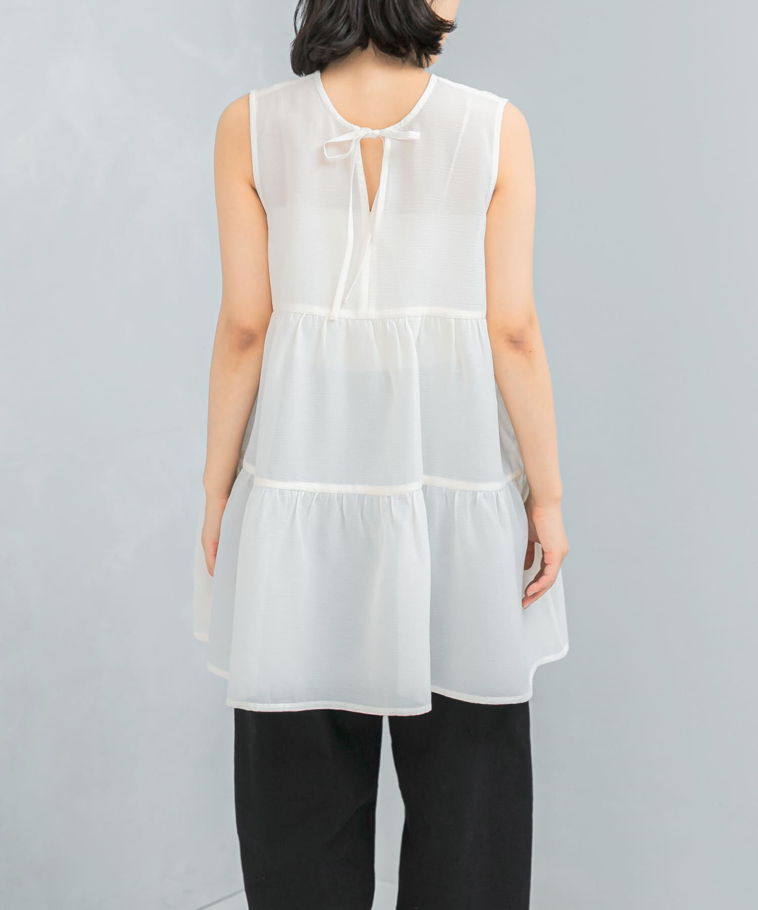 URBAN RESEARCH ROSSO「TORRAZZO DONNA　2way tiered tunic」|チュニック|