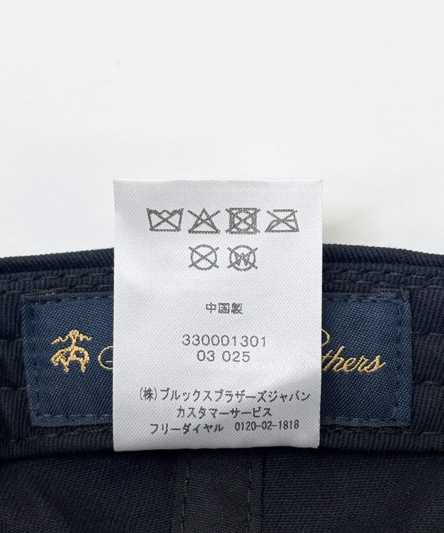 URBAN RESEARCH「『別注』BROOKS BROTHERS&times;UR　GF COTTON TWILL CAP」|キャップ・キャスケット|