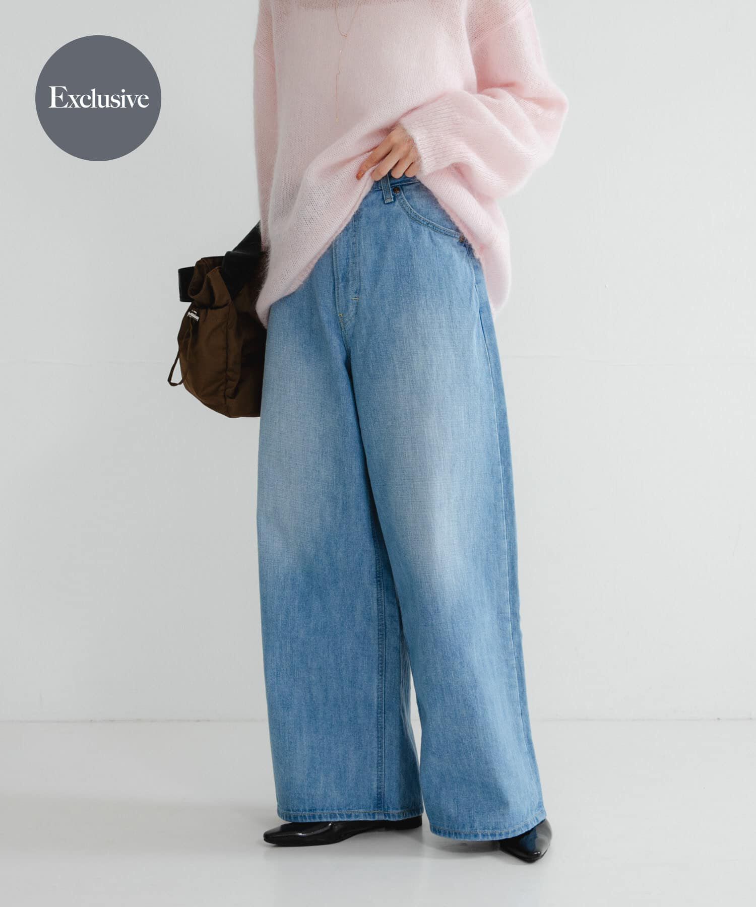 URBAN RESEARCH「『別注』Lee101&times;URBAN RESEARCH　BAGGYPANTS」|デニム|ライトインディゴブル