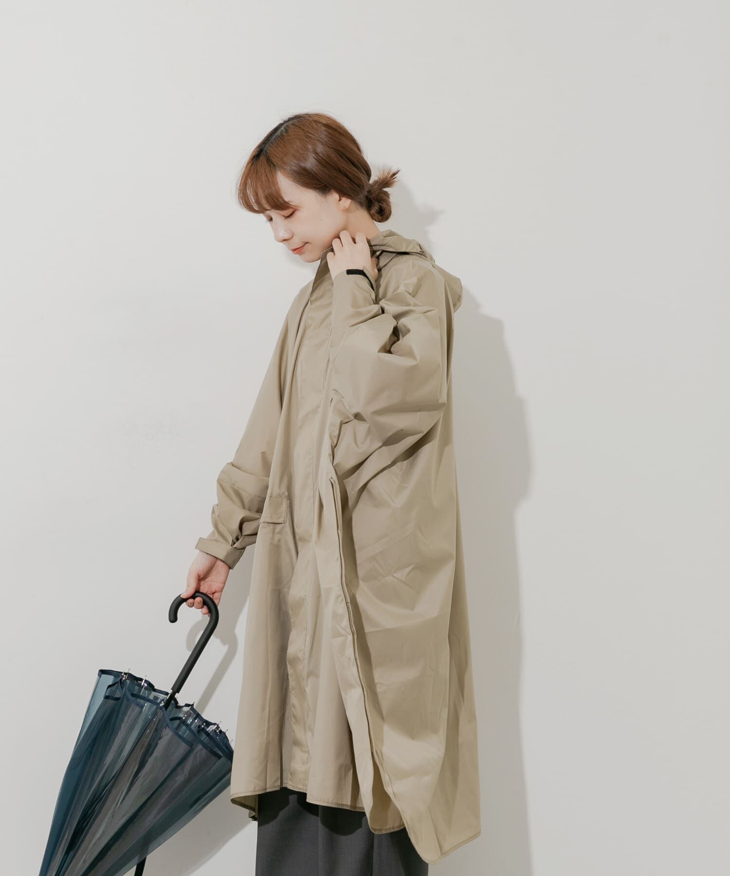 SMELLY「w.p.c　ユニセックス ウォーターリペレントポンチョ」|ポンチョ・ケープ|