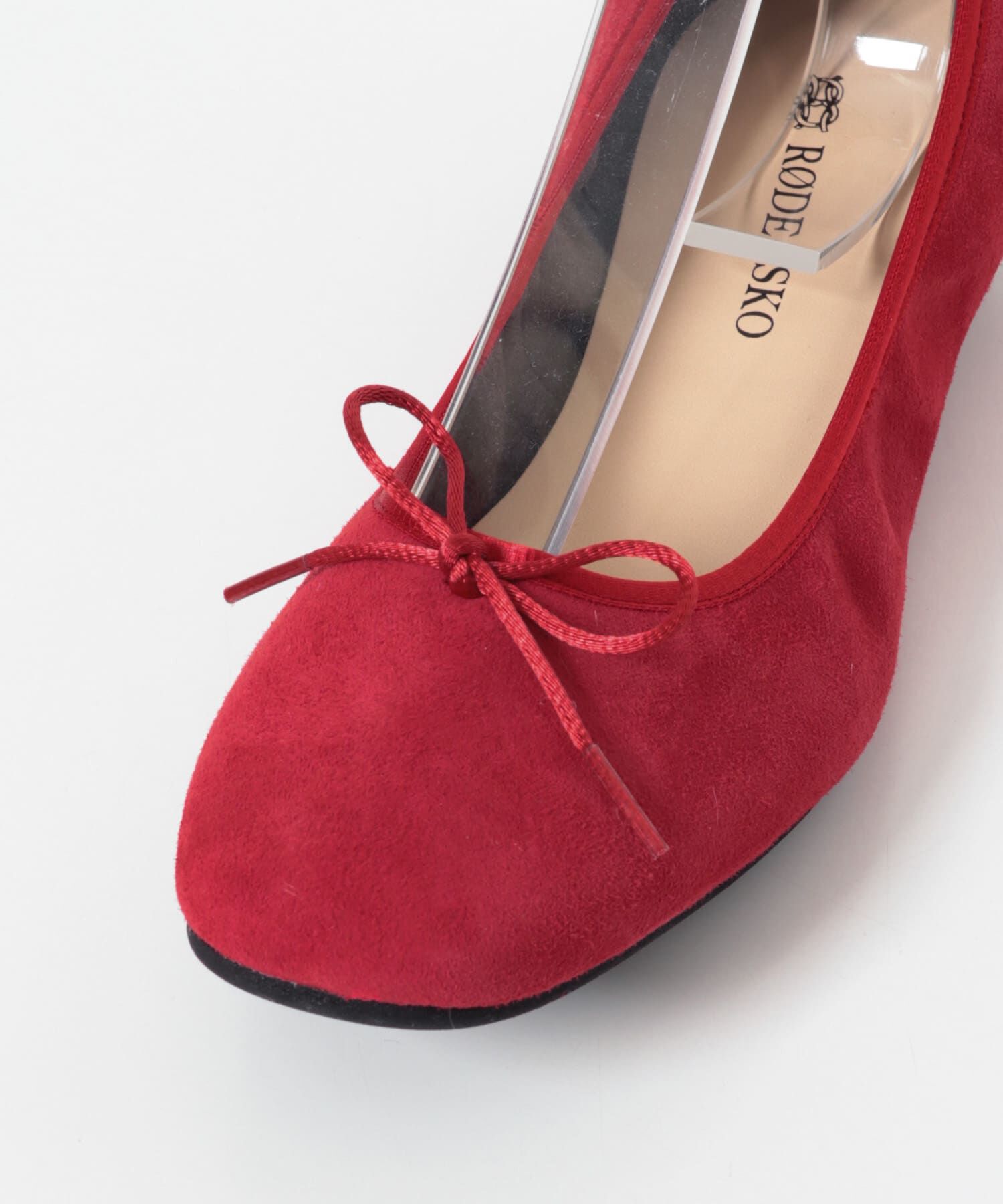 RODE SKO「『リアルレザー』シープスキンバレエシューズ」|バレエシューズ|