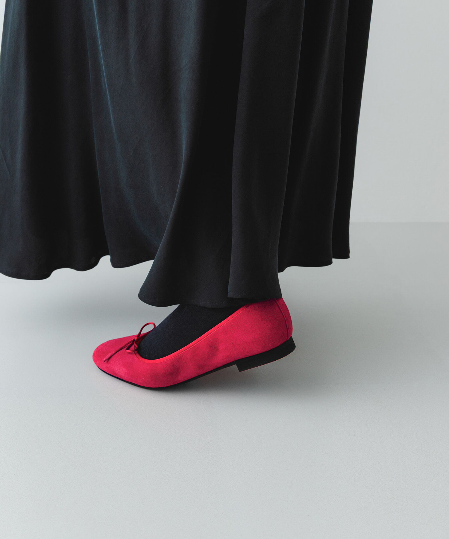 RODE SKO「『リアルレザー』シープスキンバレエシューズ」|バレエシューズ|