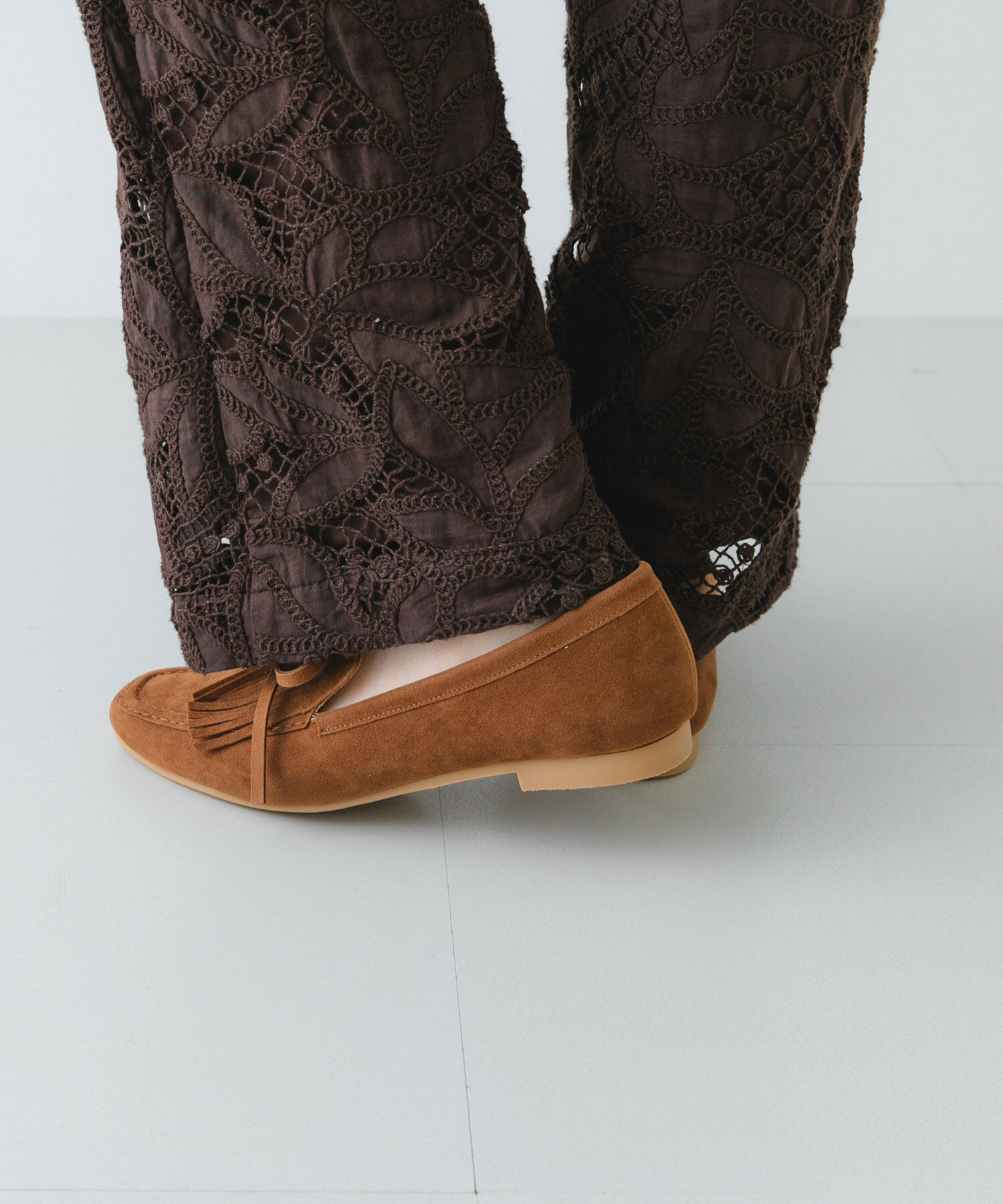 RODE SKO「リボンフリンジローファー」|ローファー|