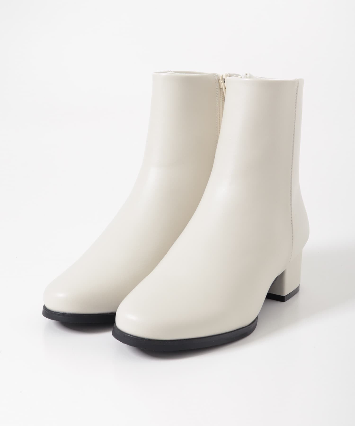 URBAN RESEARCH DOORS「チャンキーヒールブーツ」|ショートブーツ|