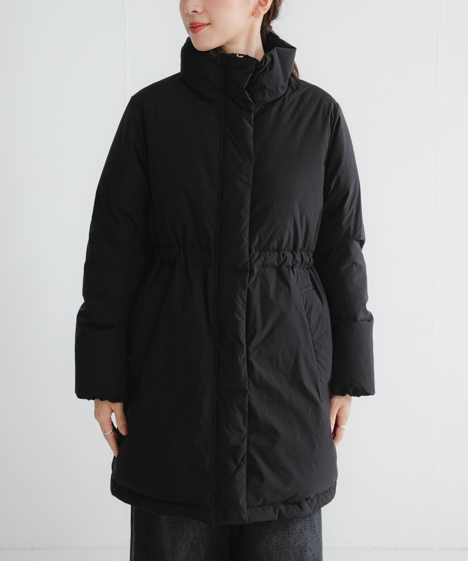 URBAN RESEARCH「スタンドカラードロストダウンコート」|ダウン|