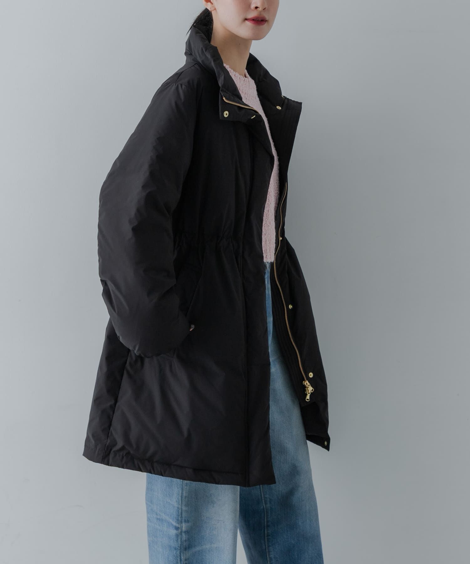 URBAN RESEARCH「スタンドカラードロストダウンコート」|ダウン|