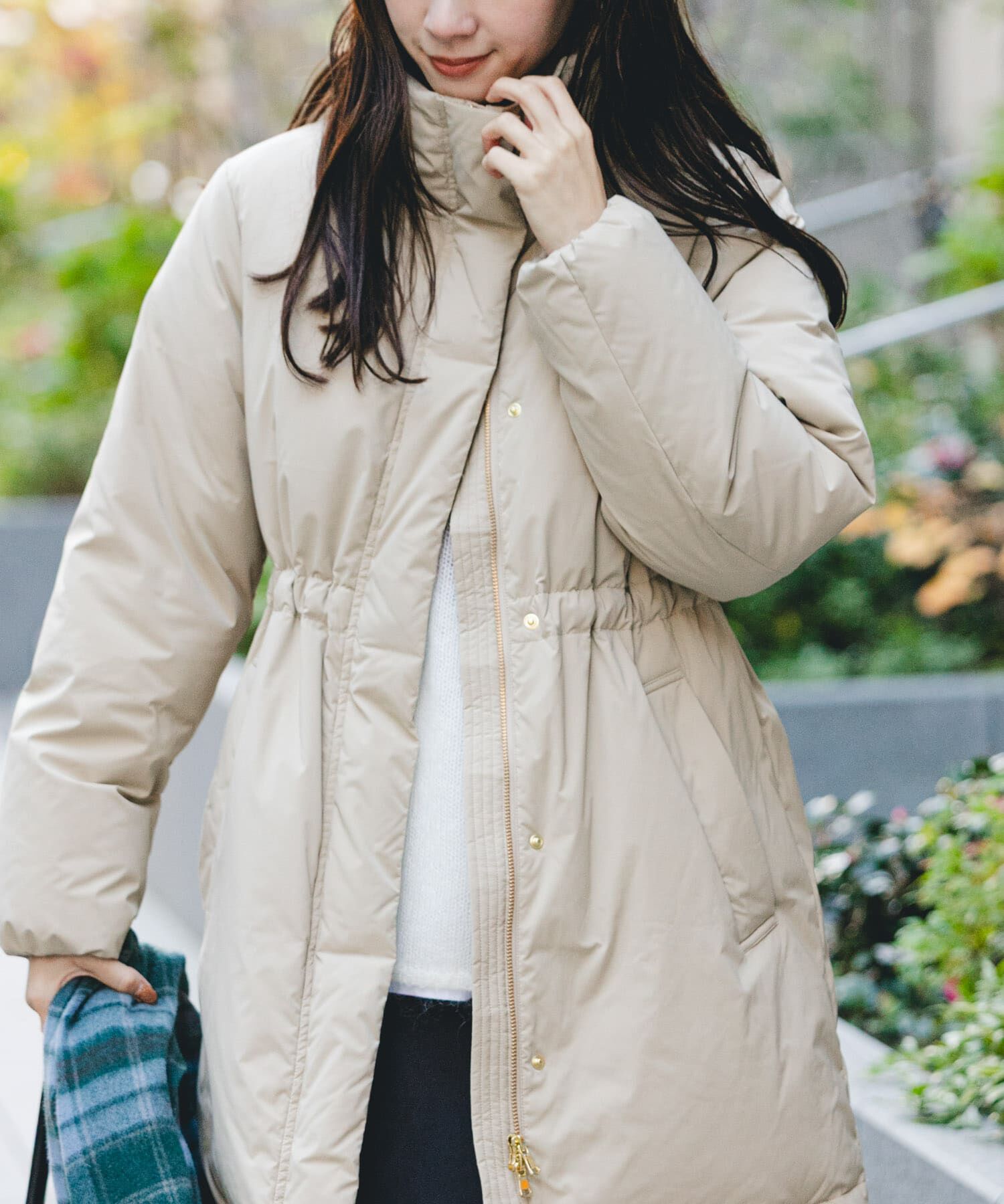 URBAN RESEARCH「スタンドカラードロストダウンコート」|ダウン|