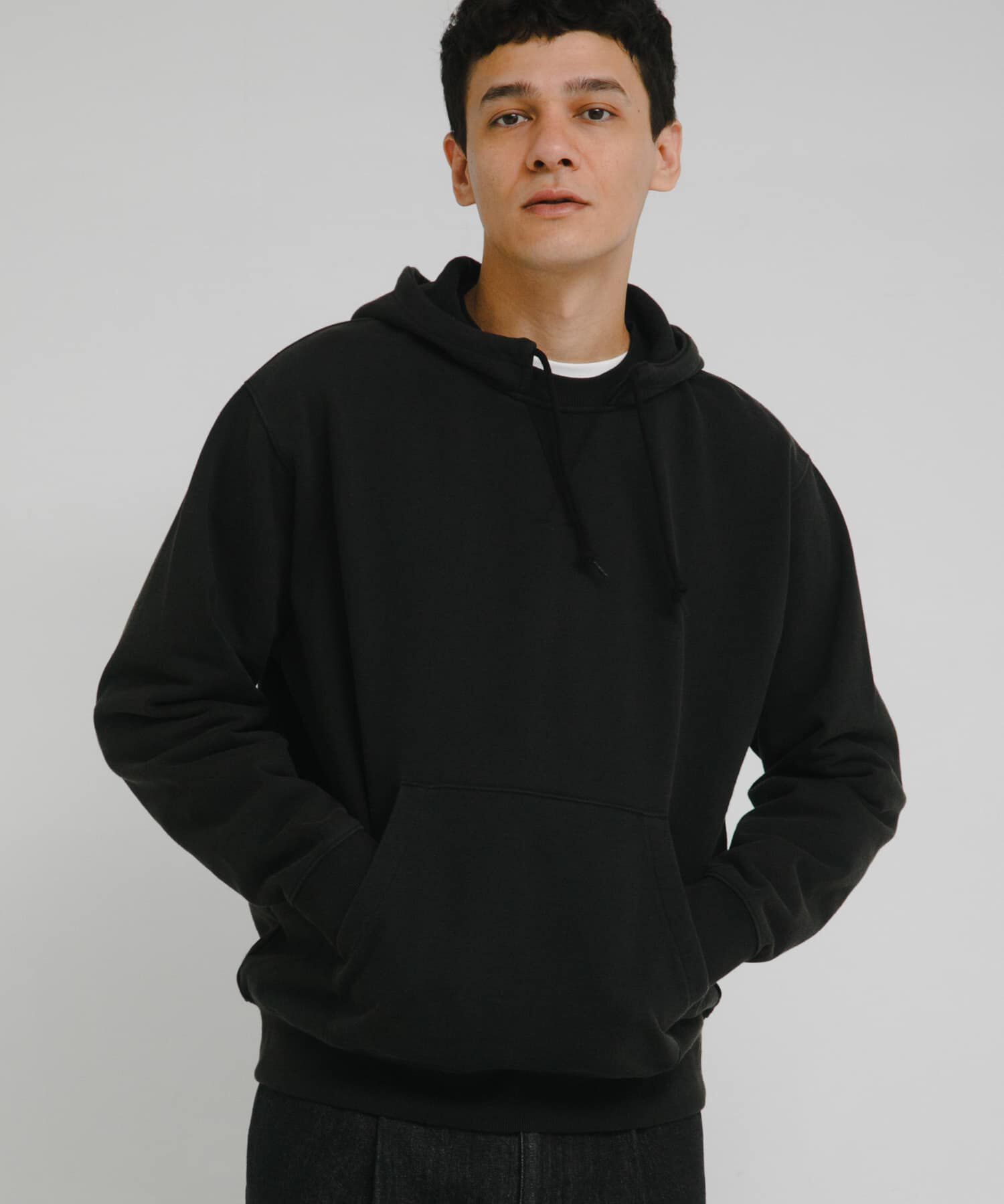 Sonny Label 「ヴィンテージライク後付フードパーカー」|パーカー|ブラック