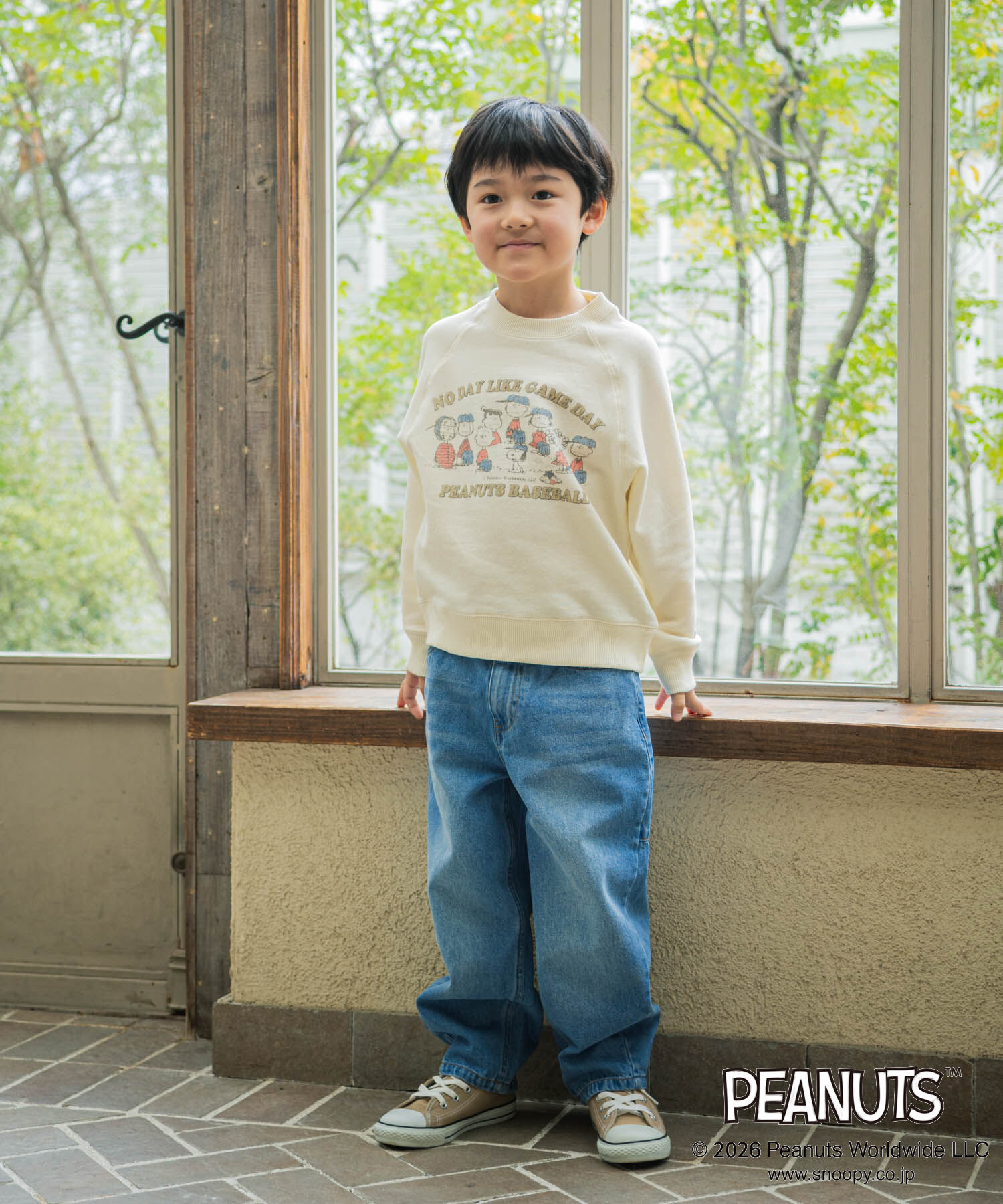URBAN RESEARCH DOORS「『別注』FRUIT OF THE LOOM&times;DOORS　甘編み裏毛スウェット(KIDS)」|その他|