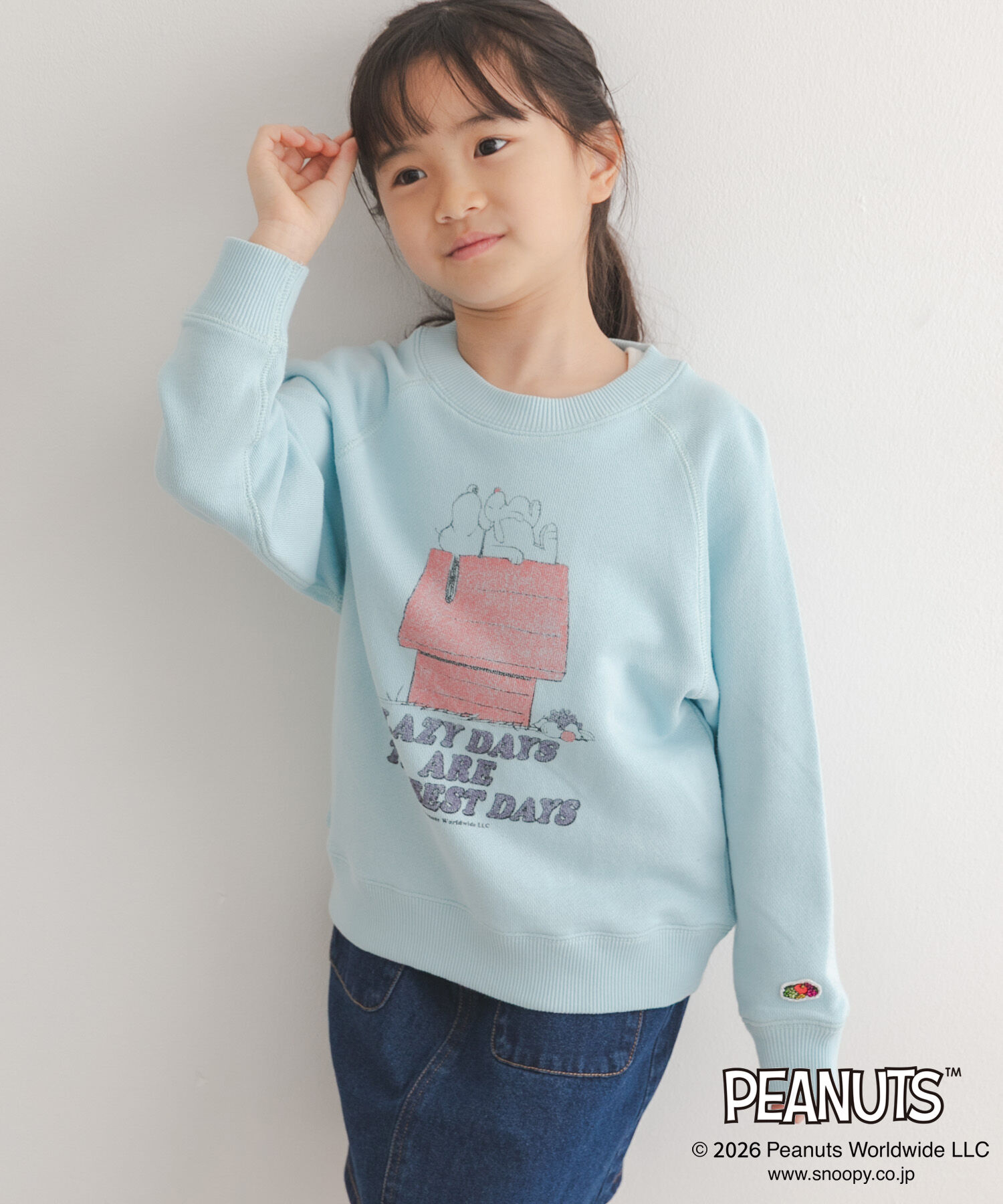 URBAN RESEARCH DOORS「『別注』FRUIT OF THE LOOM&times;DOORS　甘編み裏毛スウェット(KIDS)」|その他|