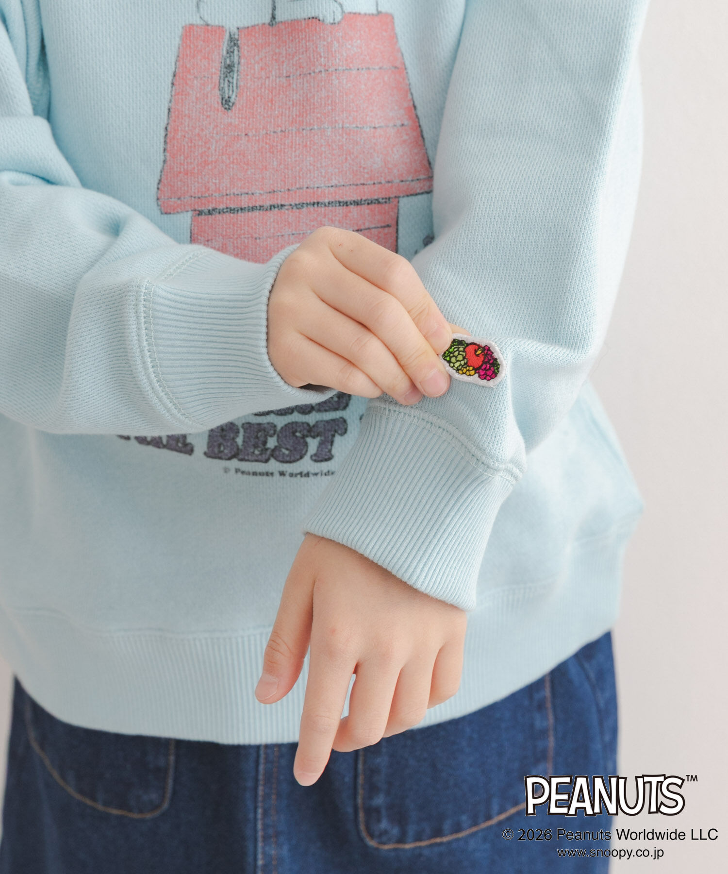 URBAN RESEARCH DOORS「『別注』FRUIT OF THE LOOM&times;DOORS　甘編み裏毛スウェット(KIDS)」|その他|