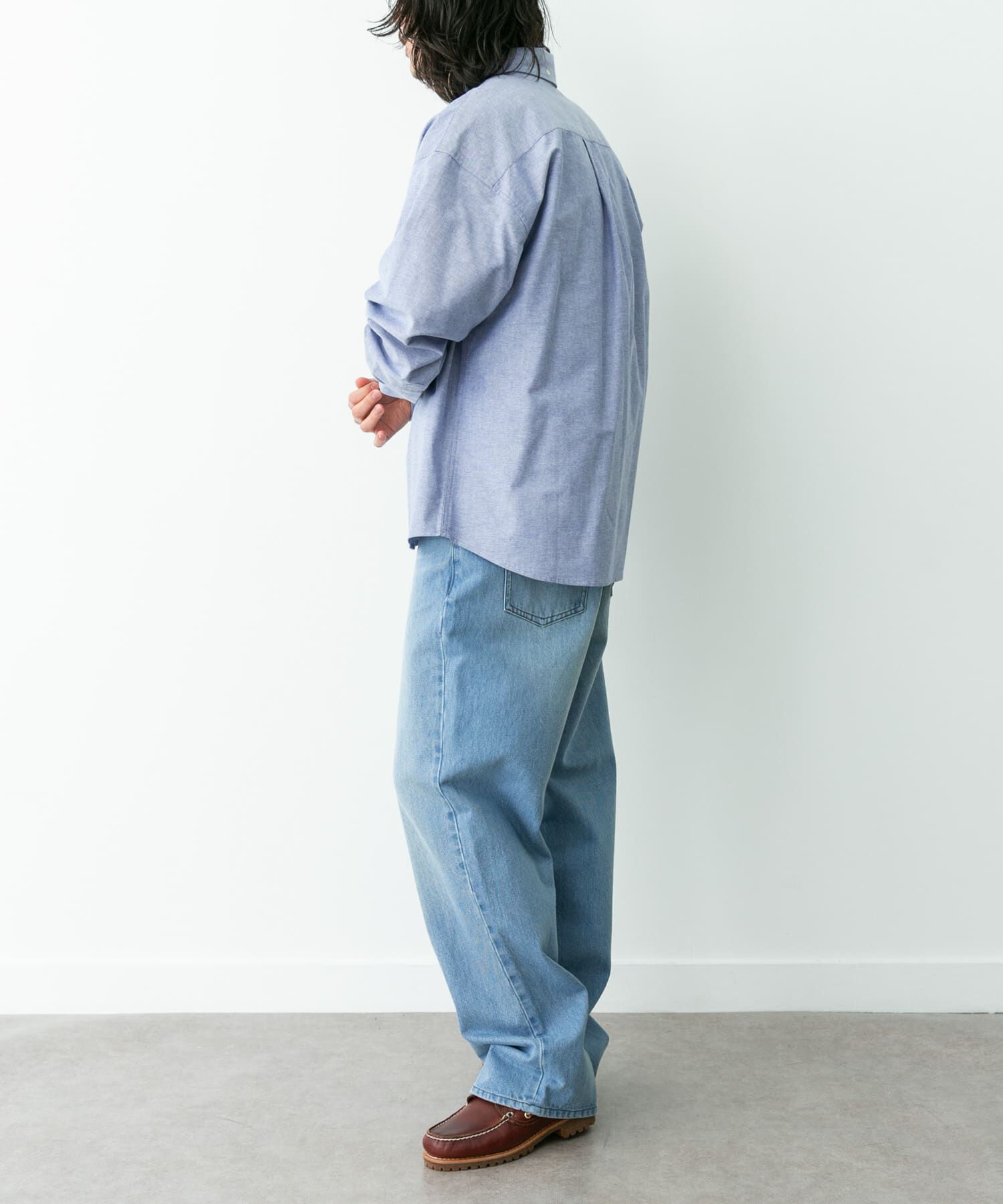 Sonny Label 「抗菌オックスボタンダウンオーバーシャツ」|シャツ・ブラウス|