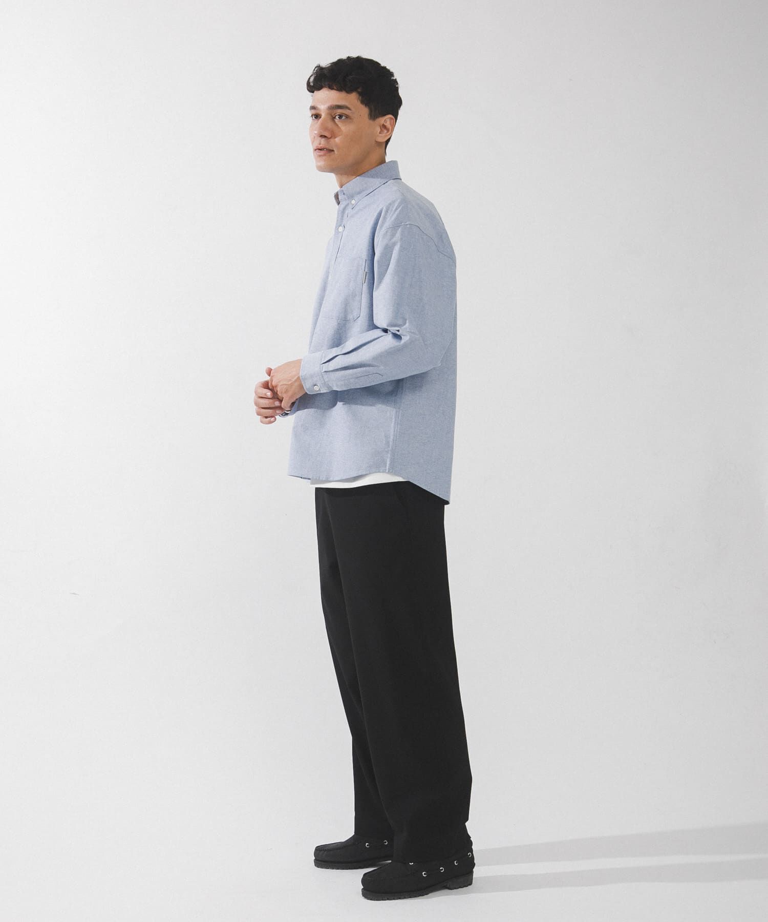 Sonny Label 「抗菌オックスボタンダウンオーバーシャツ」|シャツ・ブラウス|