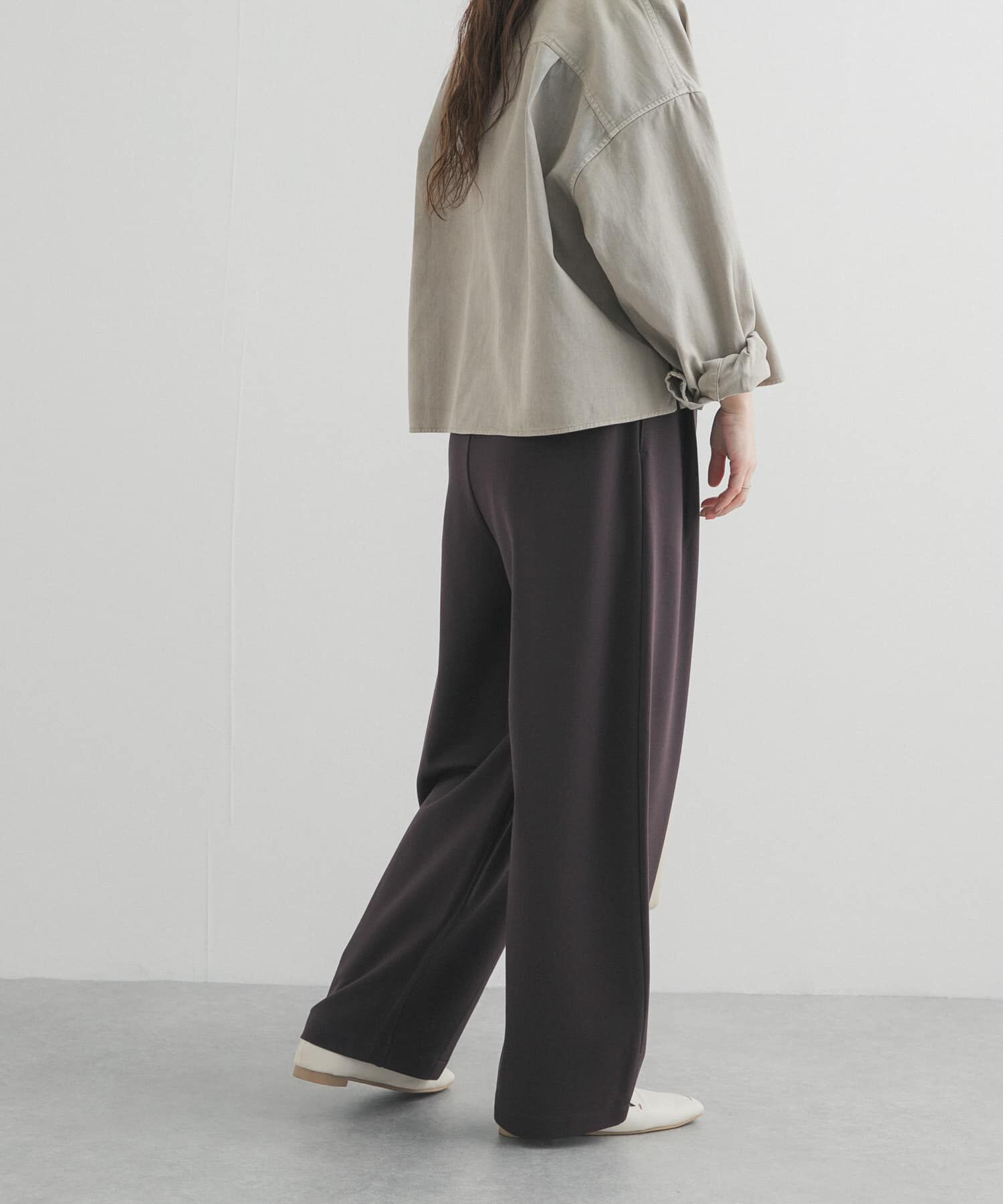 URBAN RESEARCH DOORS「ウエストリボンカットカーブパンツ」|その他|