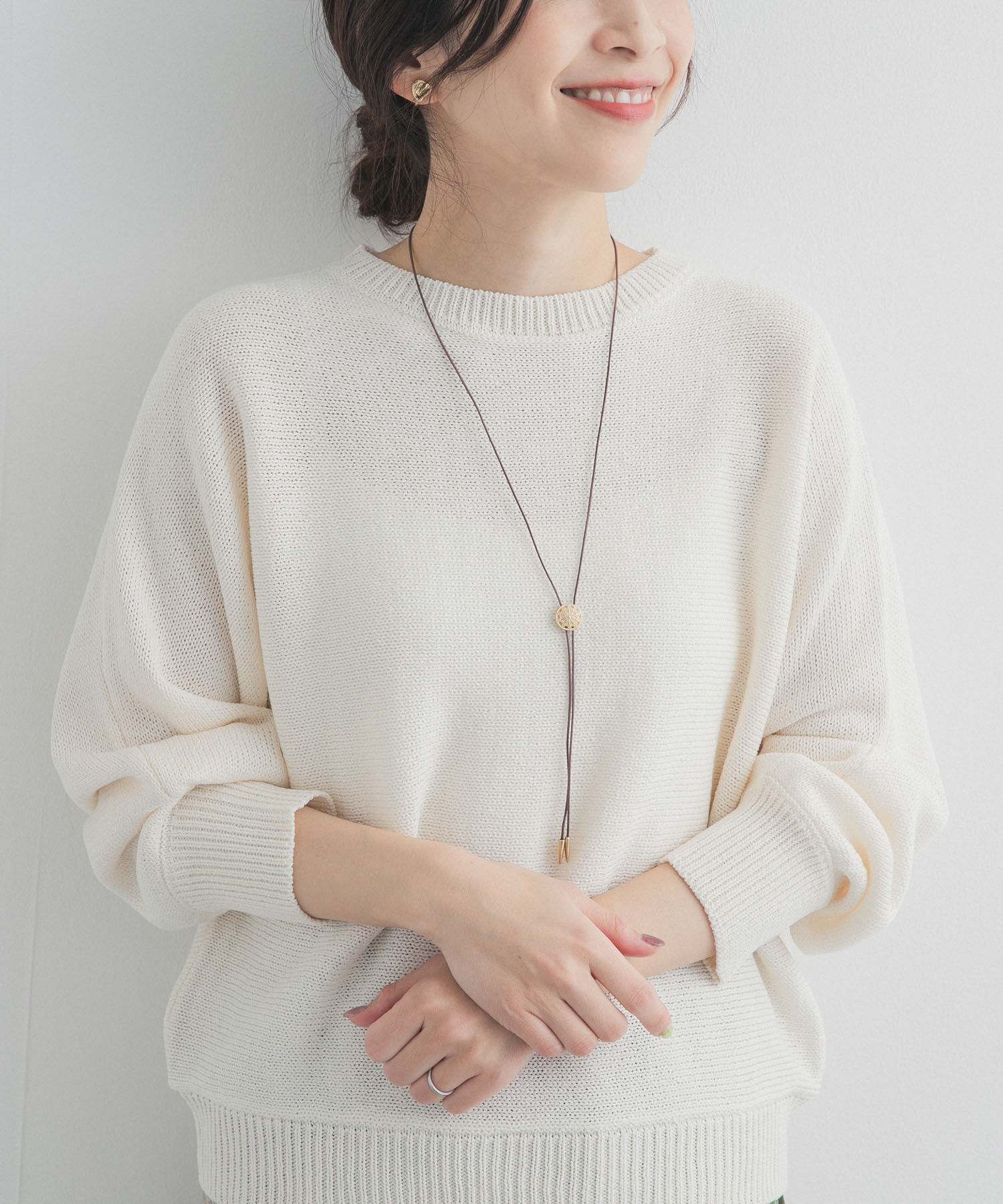 URBAN RESEARCH DOORS「コンチョコードネックレス」|ネックレス|ゴールド