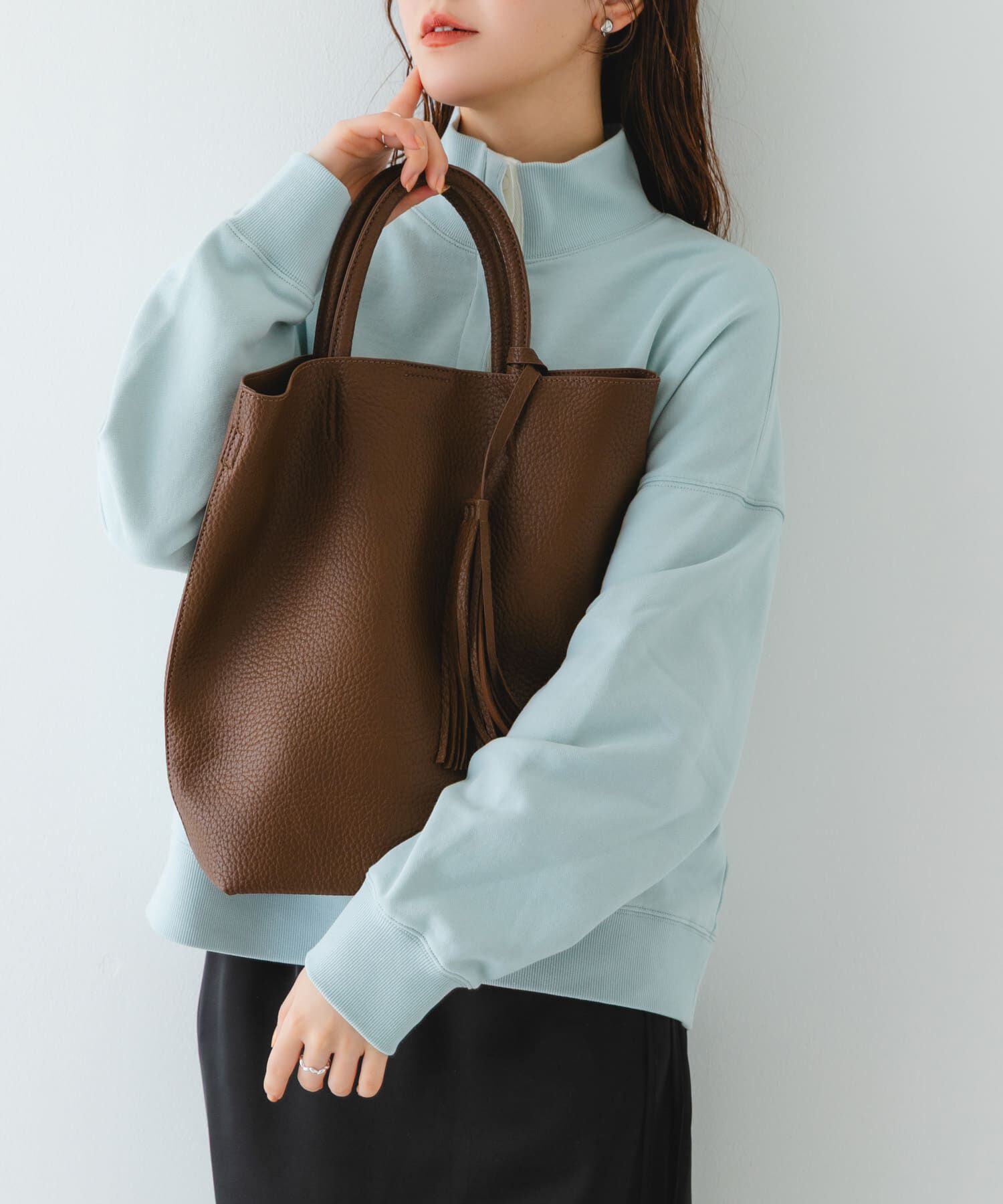 RODE SKO「『縦型』タッセル軽量2WAYタテナガトートバッグ」|トートバッグ|