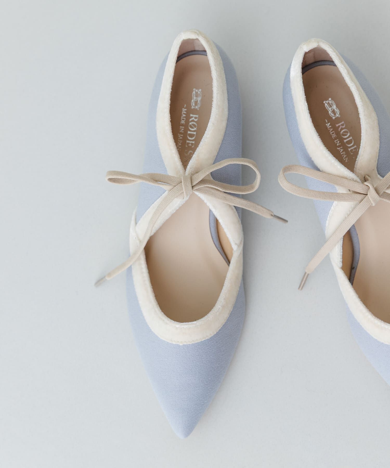 RODE SKO「『MADE IN JAPAN』 3センチヒールリボンパンプス」|パンプス|