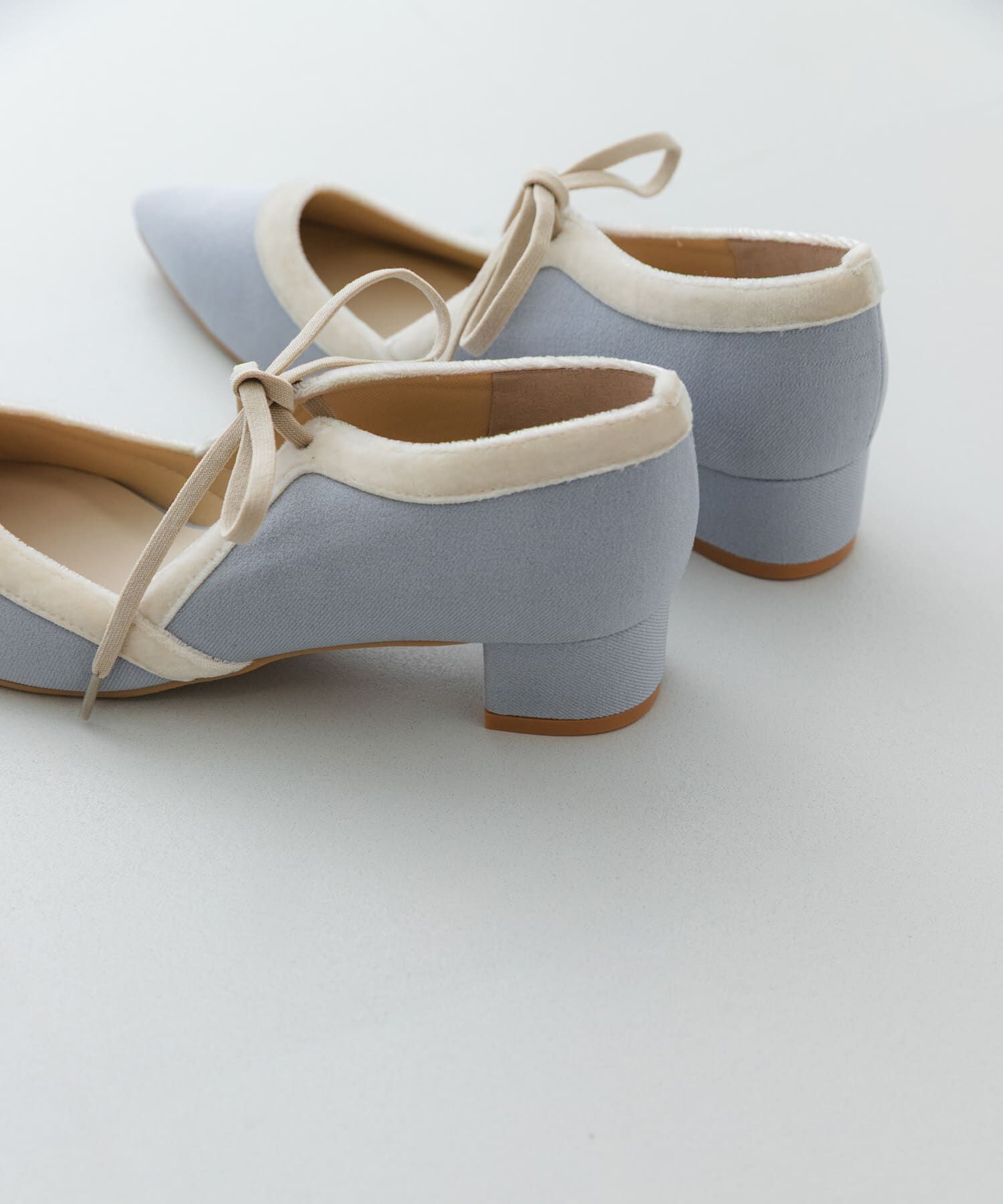 RODE SKO「『MADE IN JAPAN』 3センチヒールリボンパンプス」|パンプス|