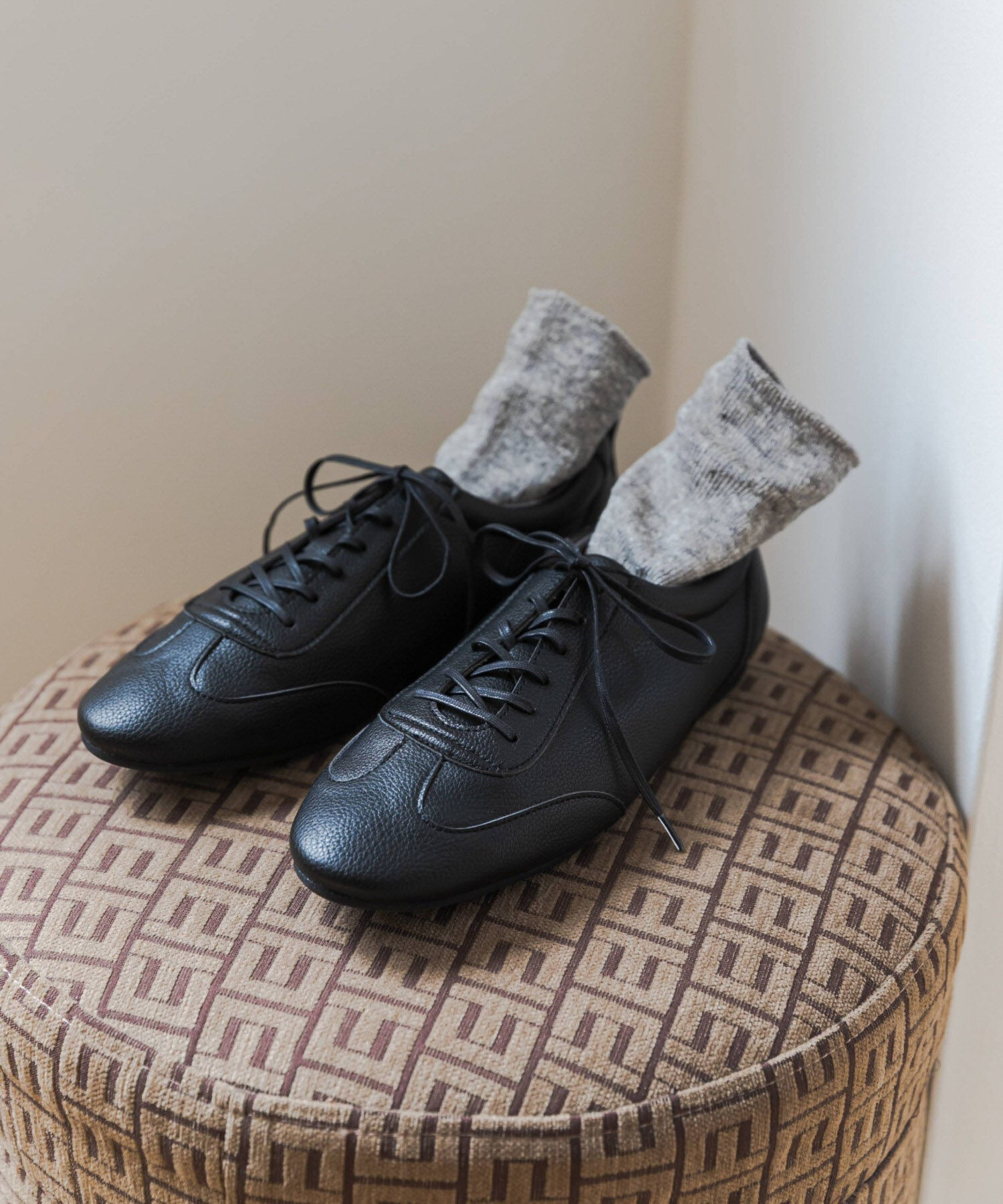 URBAN RESEARCH DOORS「ライトウェイトレースアップシューズ」|その他|ブラック