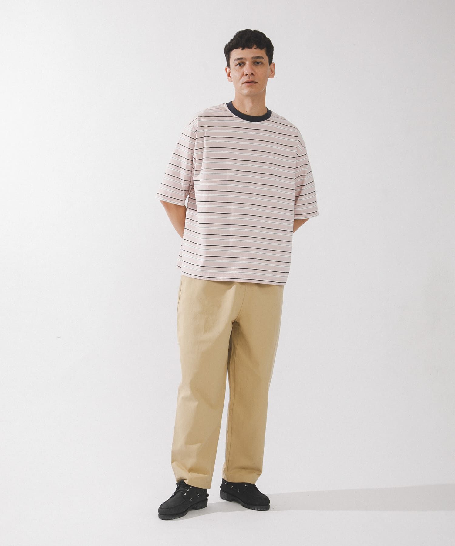 Sonny Label 「マルチボーダーショートスリーブTシャツ」|Tシャツ・カットソー|