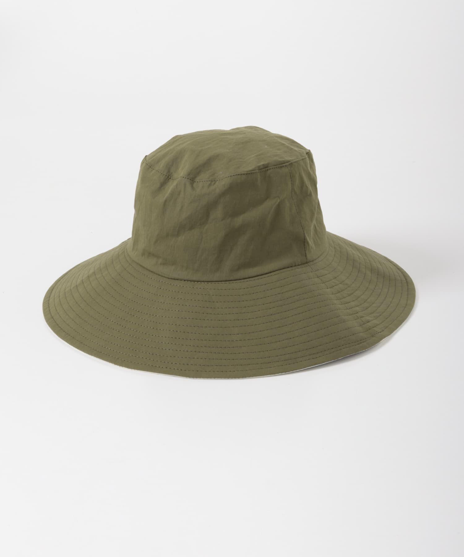 URBAN RESEARCH DOORS「バイカラーハット」|ハット|カーキ