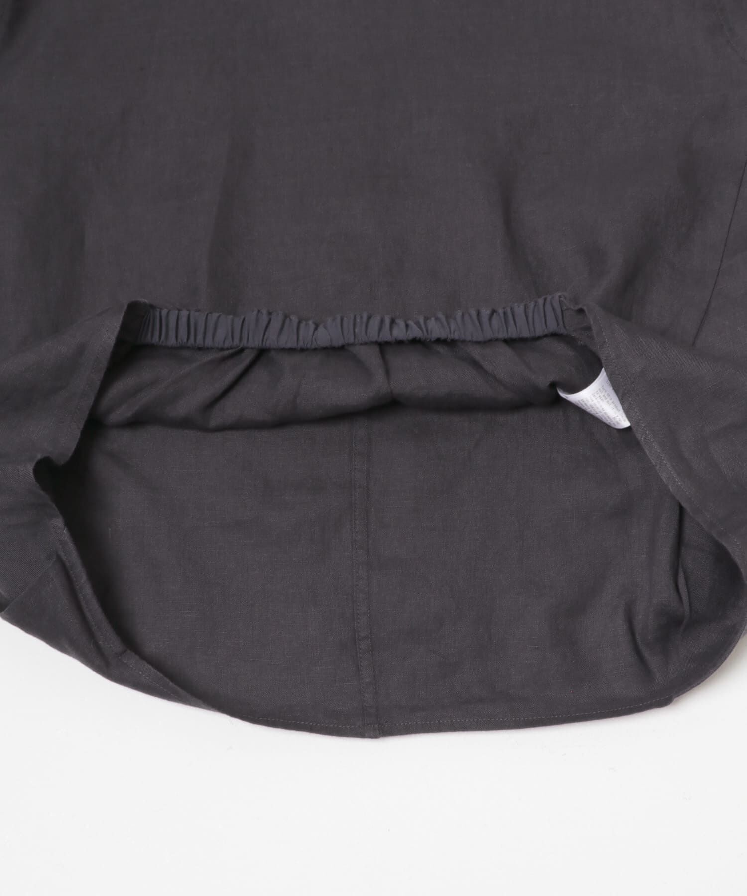 URBAN RESEARCH DOORS「リネンフロントギャザープルオーバー」|シャツ・ブラウス|