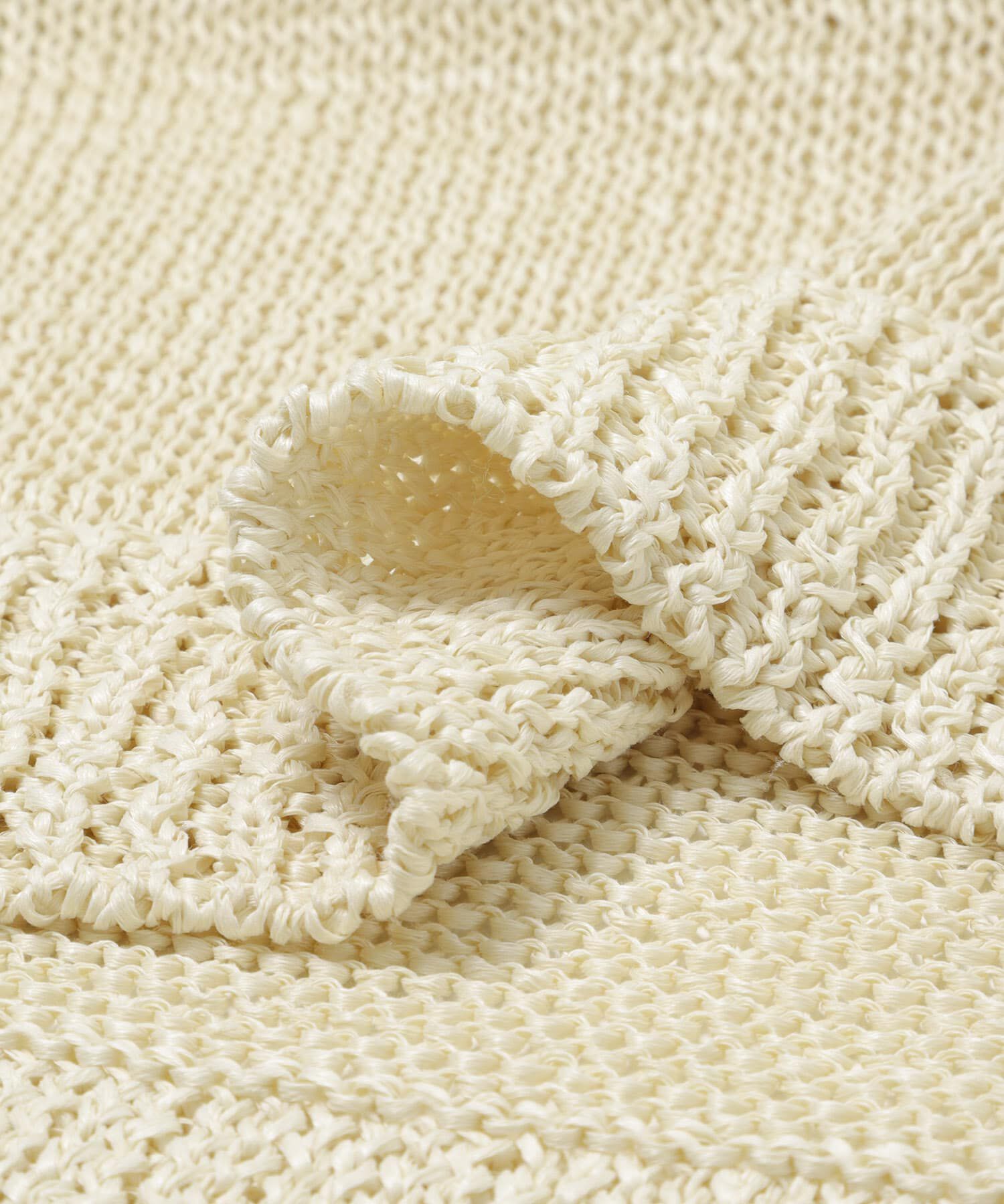 LAATO「knit frill tunic」|チュニック|