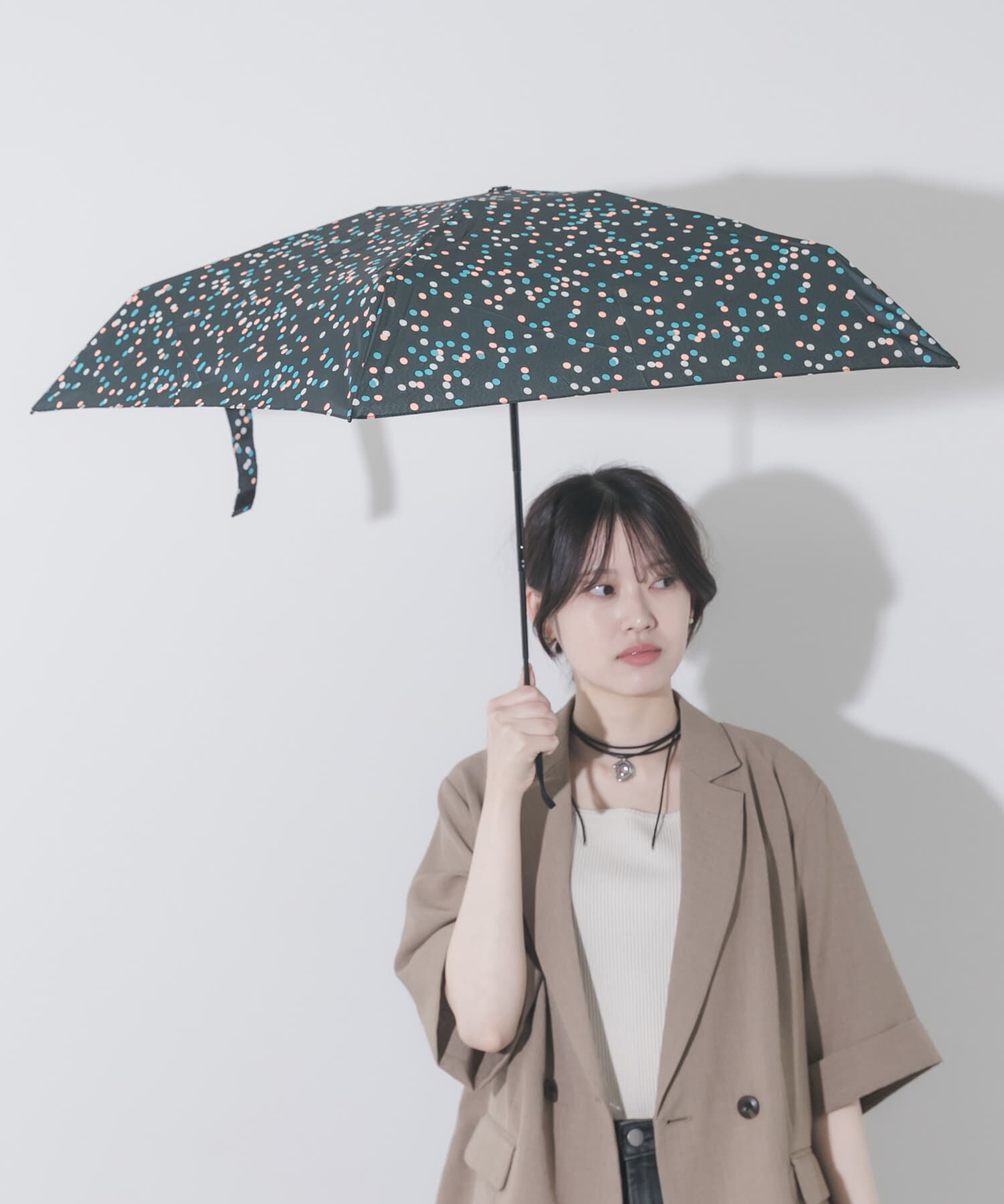 SMELLY「『WEB限定』because　RE:PET LITTLE PatternMini」|傘|