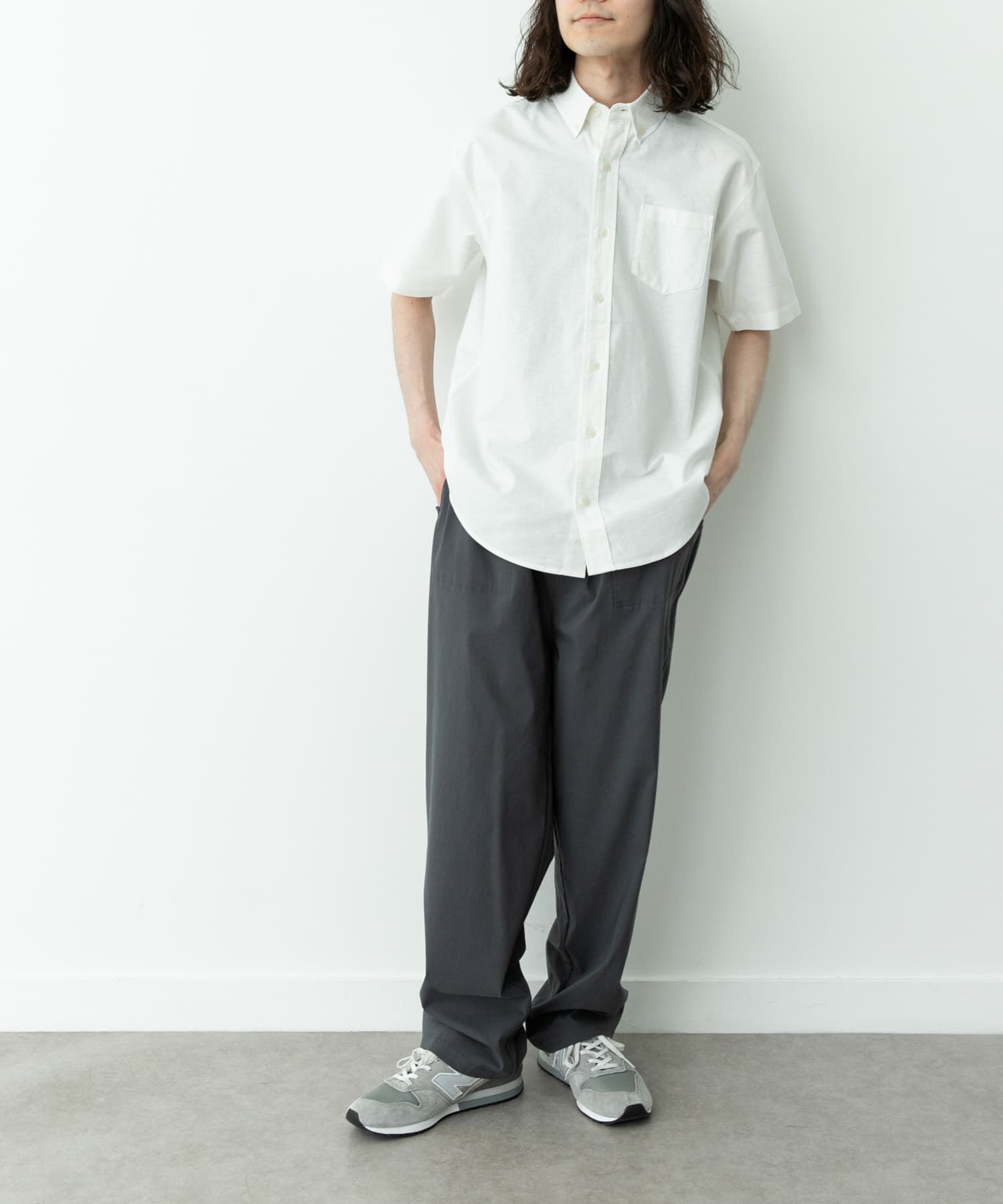 Sonny Label 「抗菌オックスボタンダウン半袖シャツ」|シャツ・ブラウス|