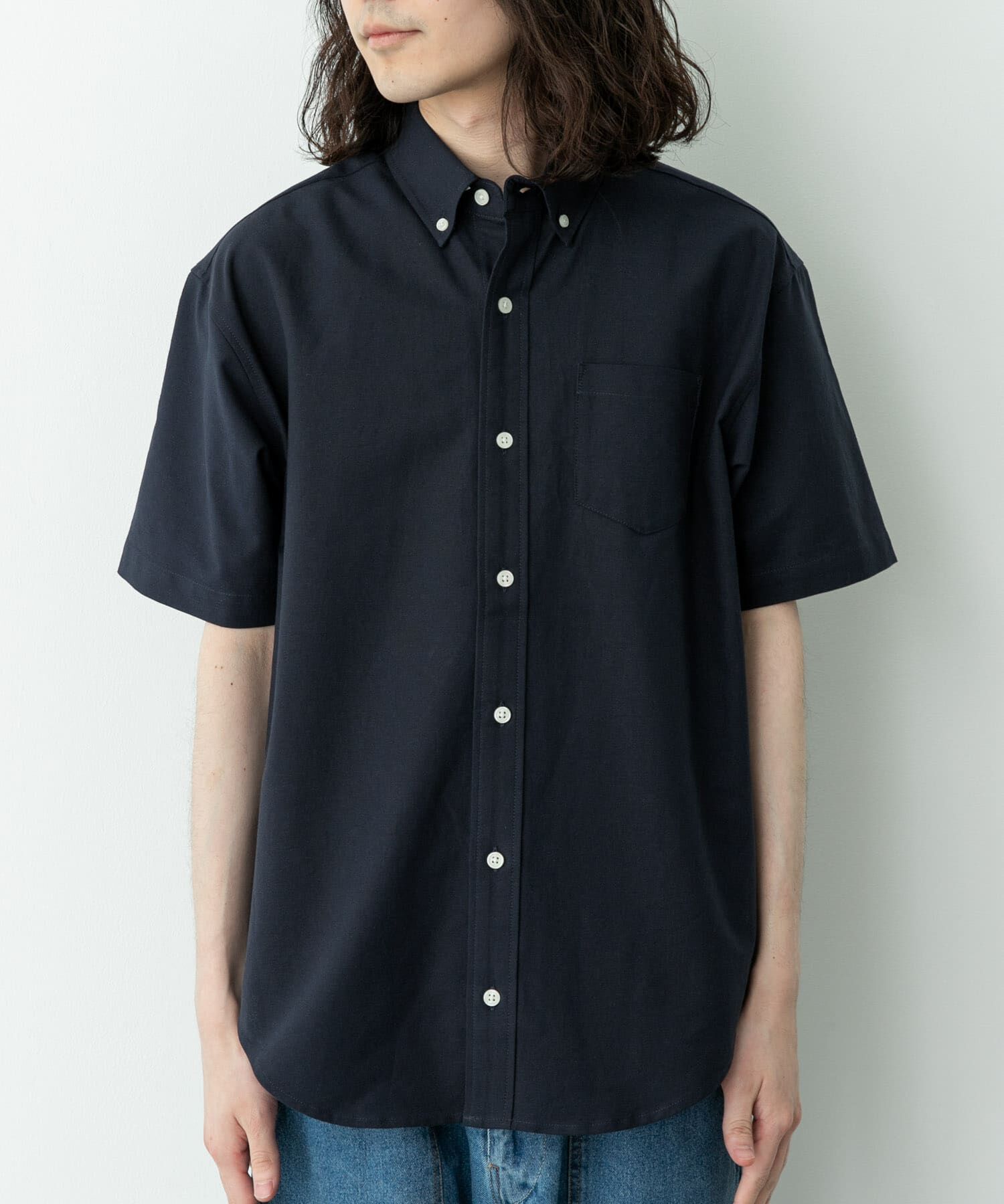 Sonny Label 「抗菌オックスボタンダウン半袖シャツ」|シャツ・ブラウス|