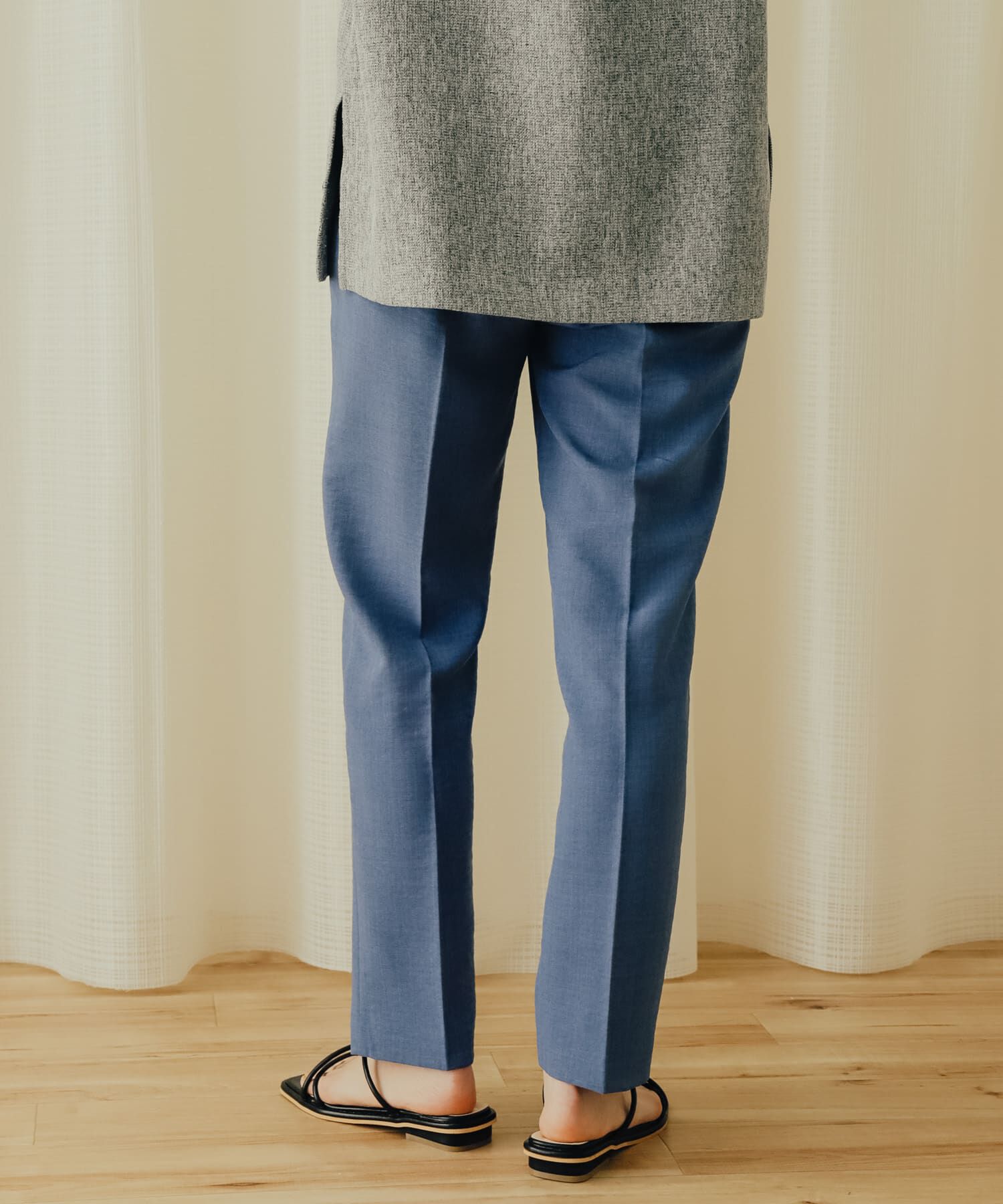 SENSE OF PLACE by URBAN RESEARCH「リネンライクハイウエストテーパードパンツ」|その他|