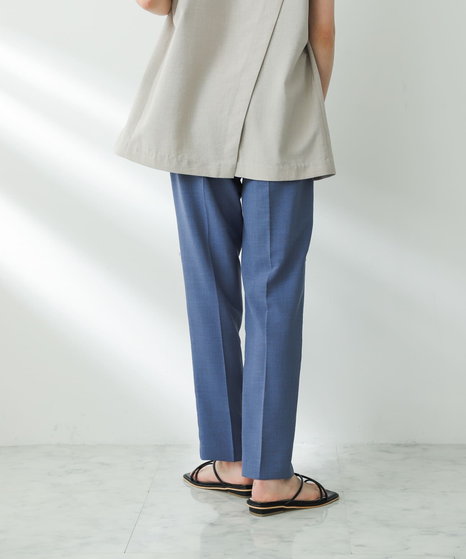 SENSE OF PLACE by URBAN RESEARCH「リネンライクハイウエストテーパードパンツ」|その他|