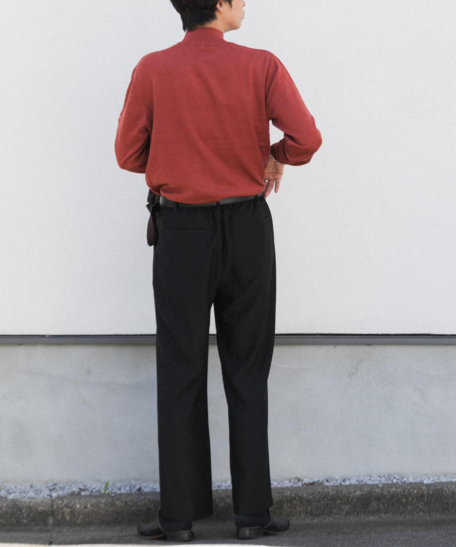 SENSE OF PLACE by URBAN RESEARCH「『ユニセックス』ストレッチモックネックセーター」|ニット・セーター|