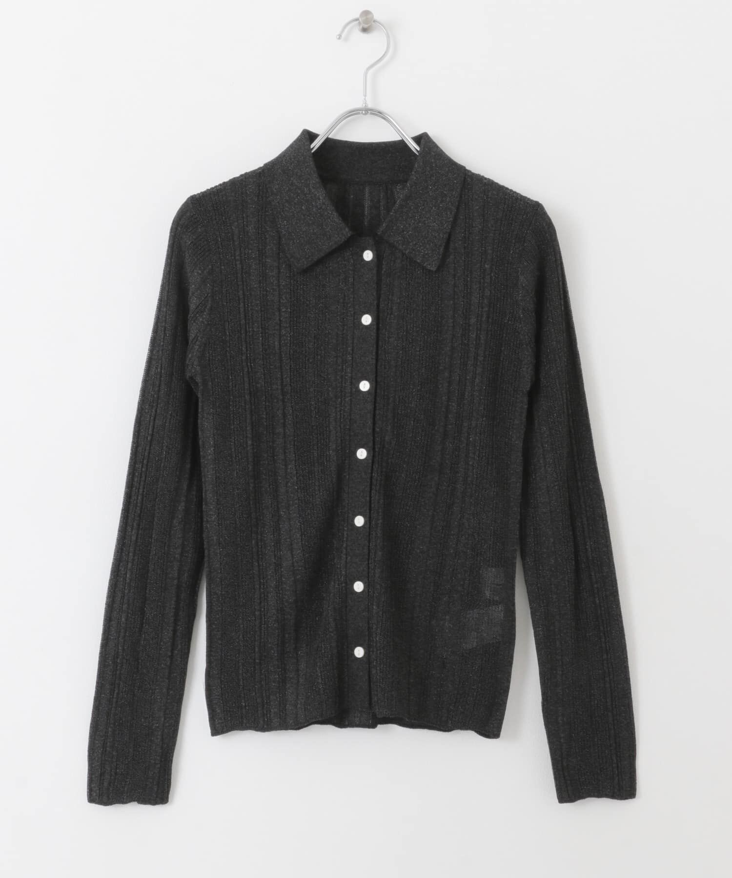 SENSE OF PLACE by URBAN RESEARCH「ランダムリブニットカーディガン」|カーディガン|