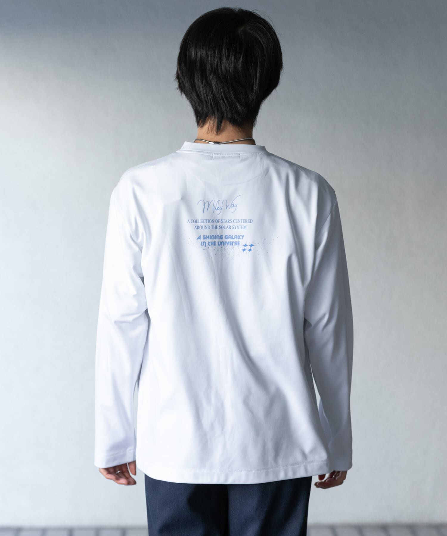 SENSE OF PLACE by URBAN RESEARCH「Galaxy Graphic Long-Sleeve T-shirts」|Tシャツ・カットソー|