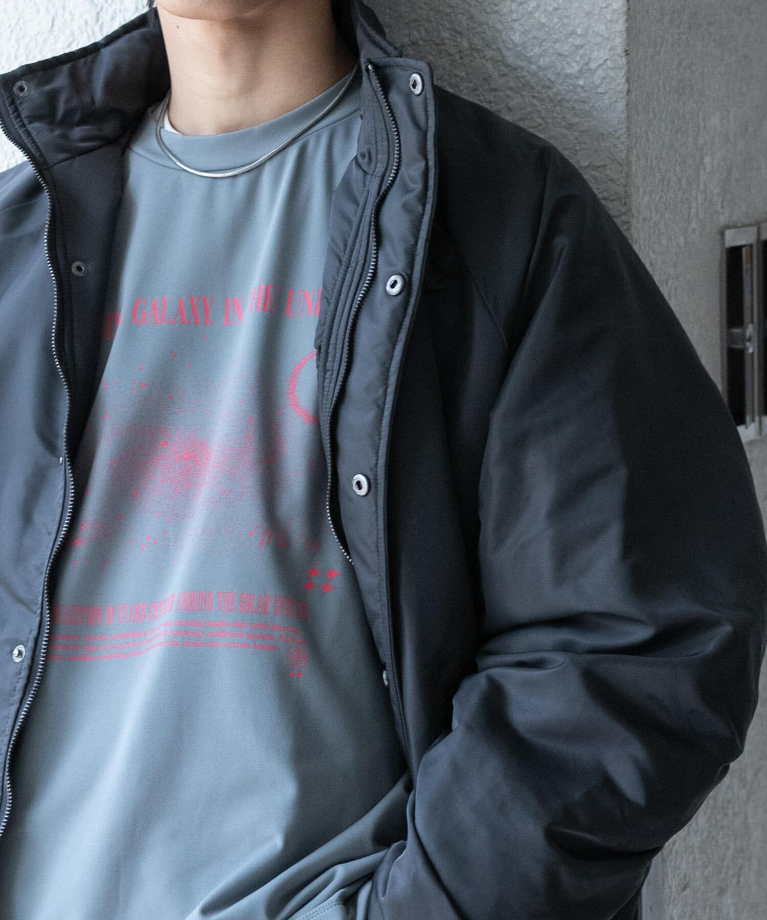 SENSE OF PLACE by URBAN RESEARCH「Galaxy Graphic Long-Sleeve T-shirts」|Tシャツ・カットソー|