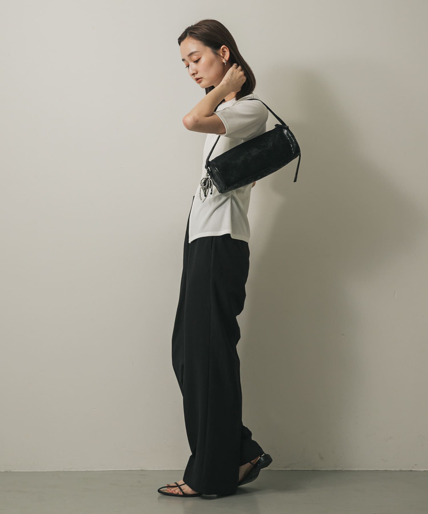 SENSE OF PLACE by URBAN RESEARCH「ハクプリントドラムバッグ」|ハンドバッグ|